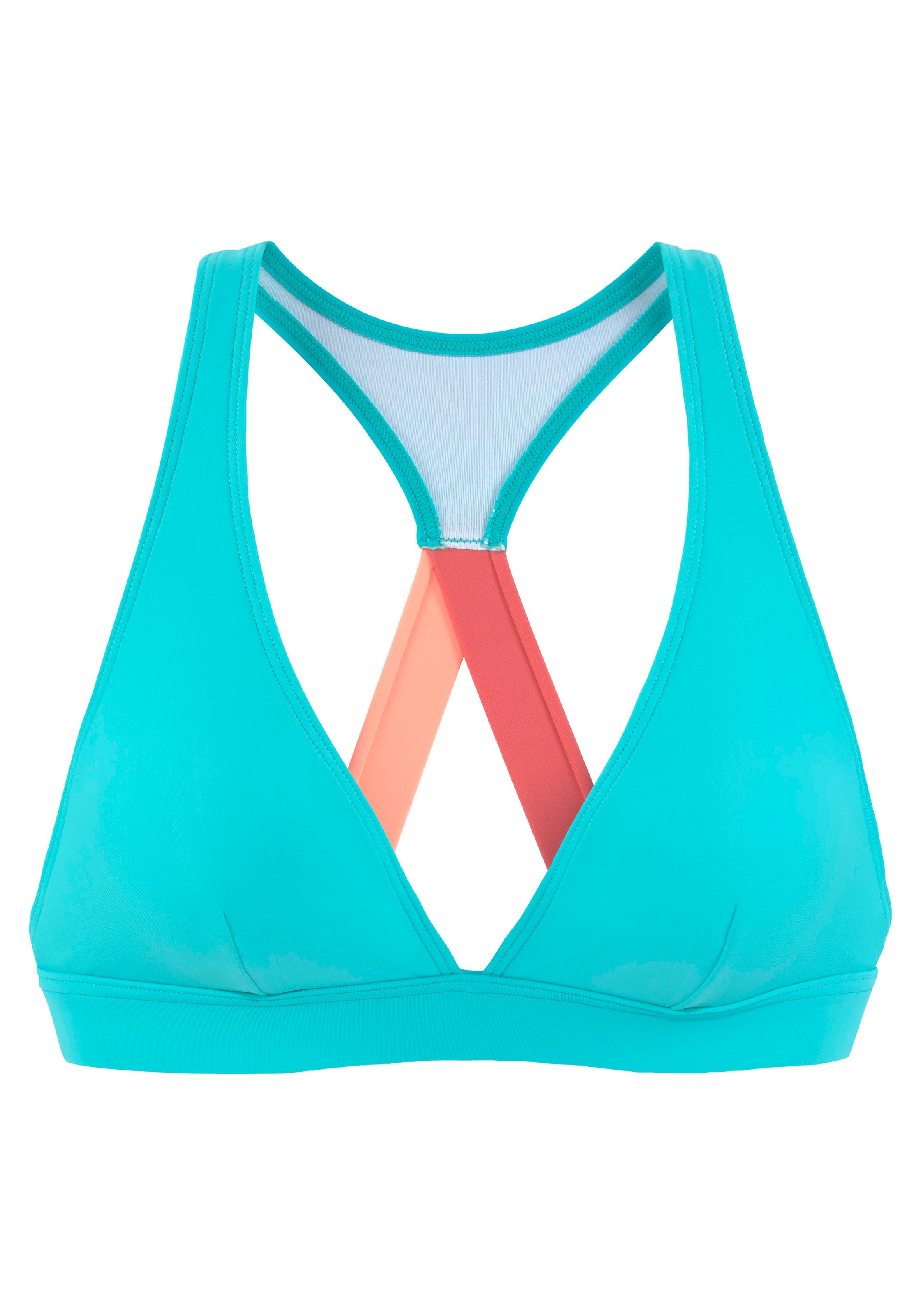 LASCANA ACTIVE Triangel-Bikini-Top "Janni" mit Racerback