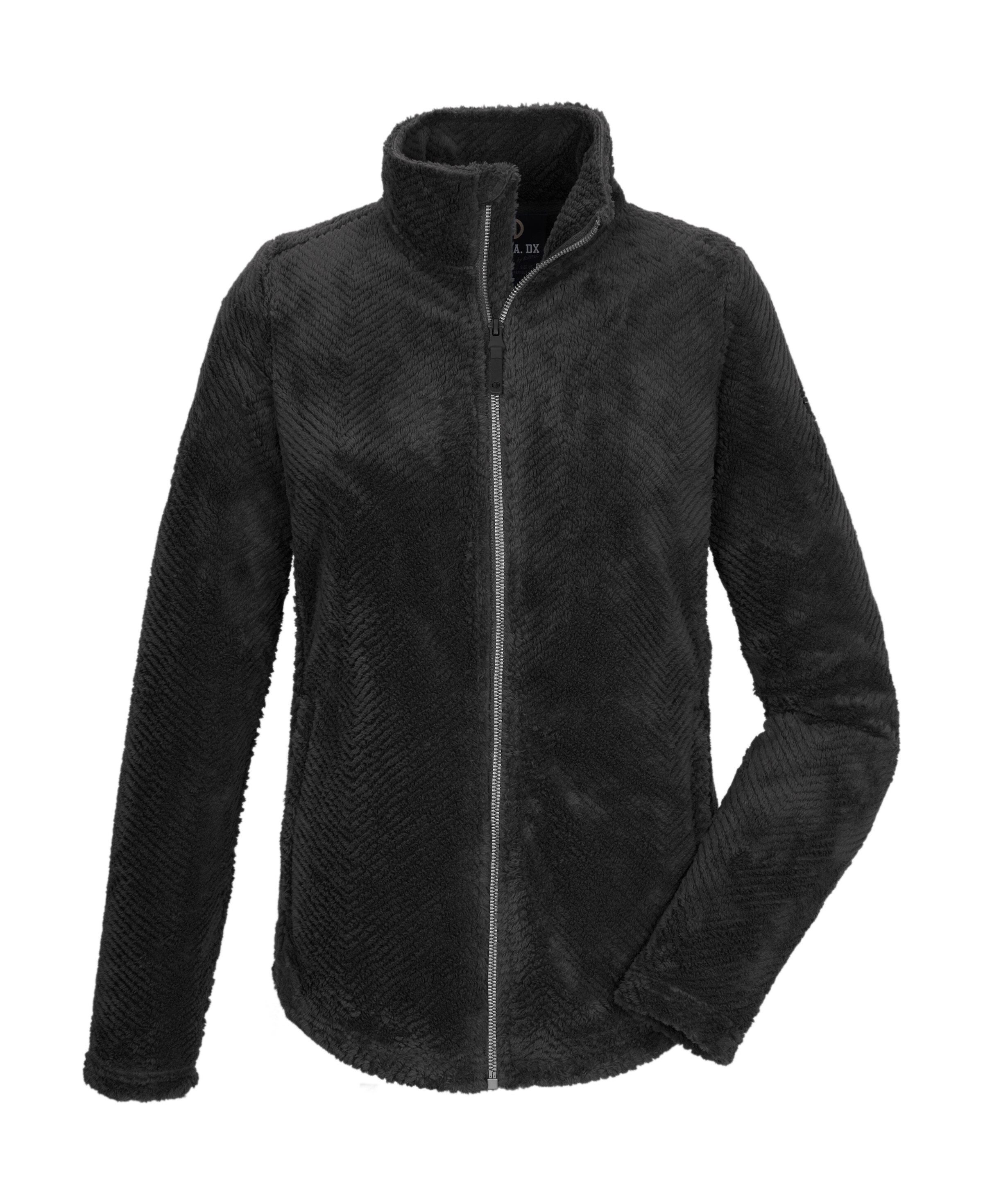 G.I.G.A. DX by killtec Fleecejacke »GW 68 WMN FLC JCKT« Damen Fleecejacke mit Prägung, Kinnschutz, Seitentaschen