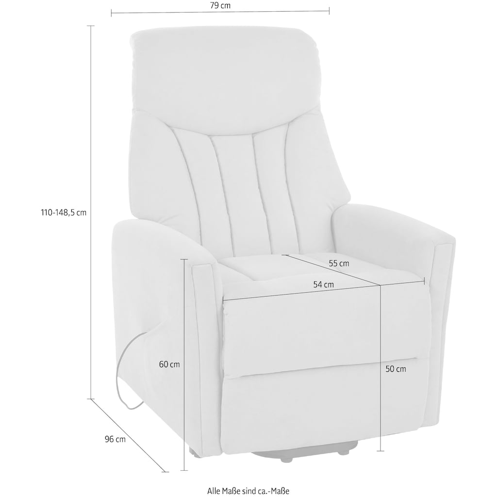 Duo Collection TV-Sessel »Bonnyville 2 mit 2 Motoren, elektrischer Aufstehhilfe«