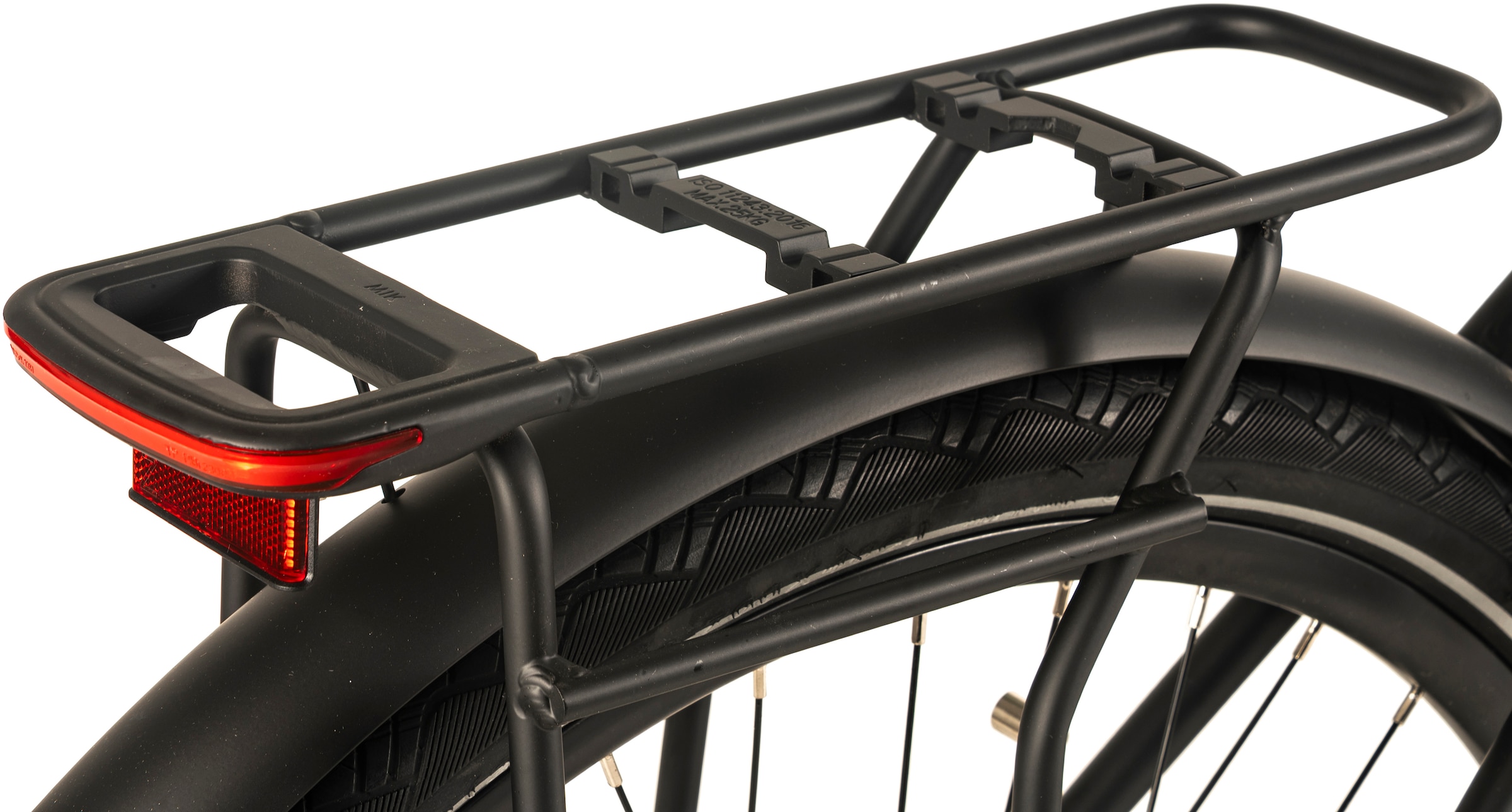 Adore E-Bike »28" Alu Trekking E-Bike ATX-390 Mittelmotor 85NM / 15Ah Schwarz matt«, 9 Gang, Shimano, Cues, Mittelmotor 250 W
