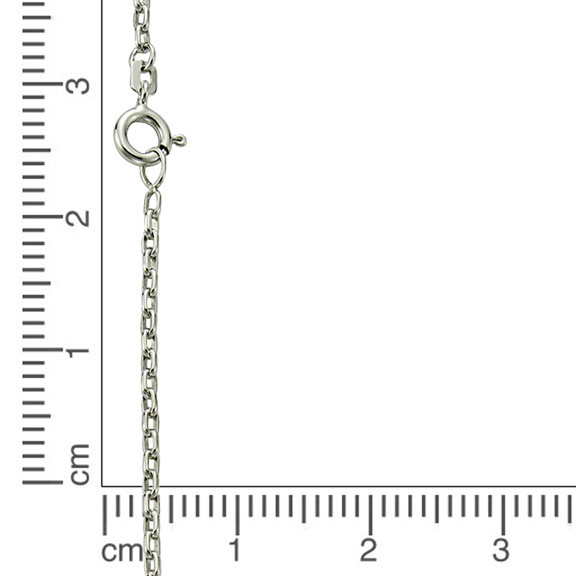 Zeeme Collierkettchen »925 Silber Ankerkette 45cm«