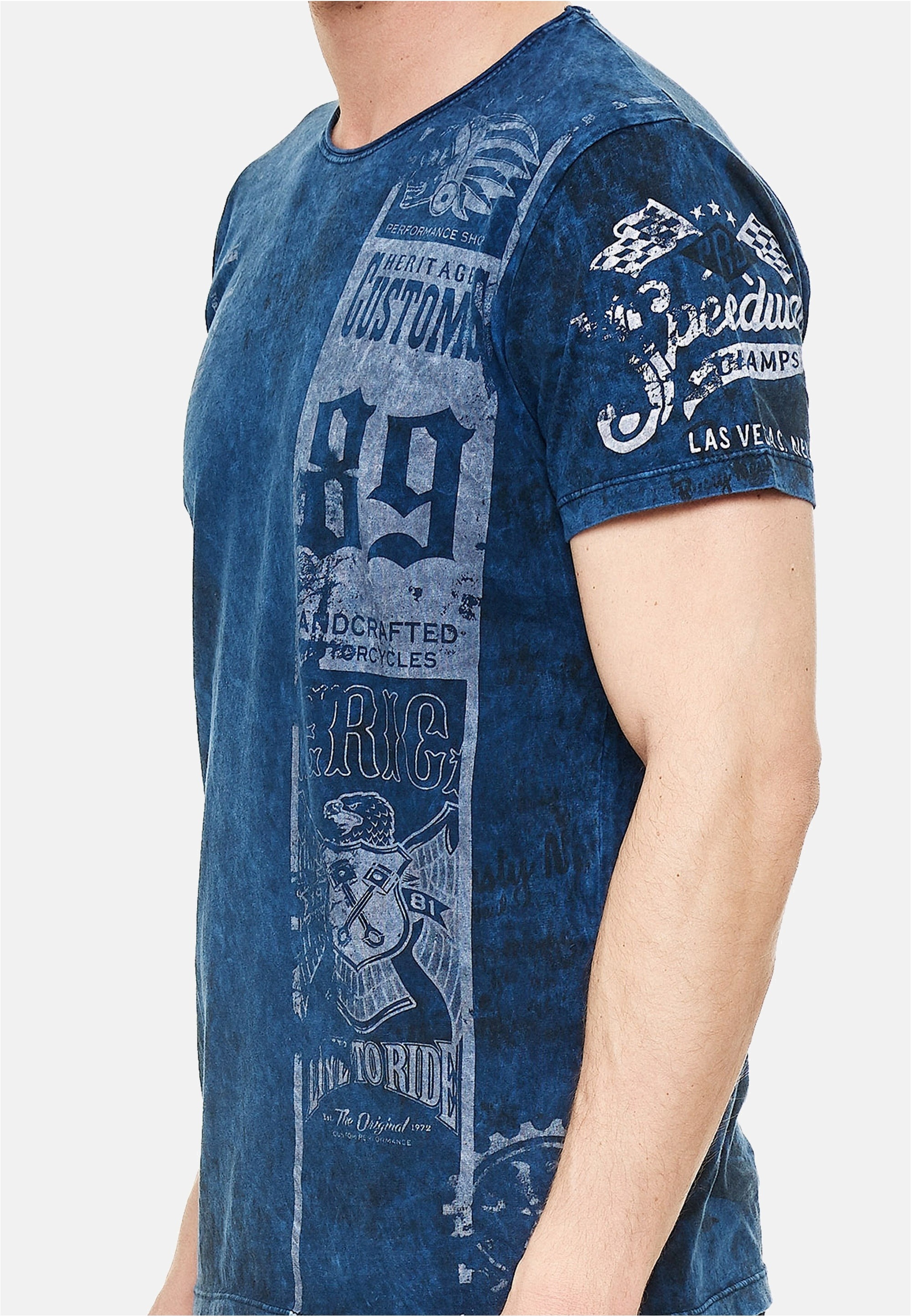 Rusty Neal T-Shirt mit modernem Print