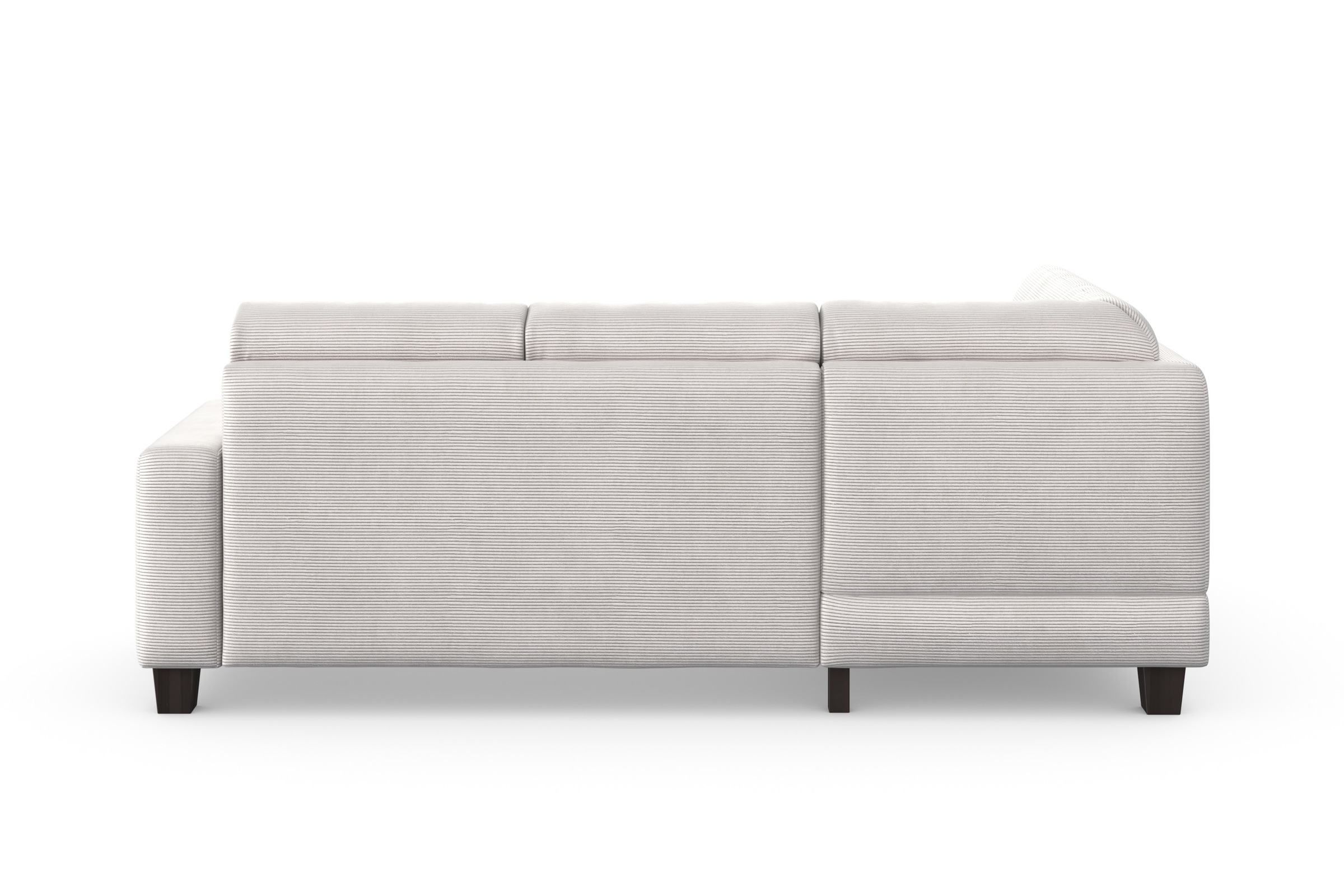 Home affaire Ecksofa »Summer L-Form« mit Ottomane, mit oder ohne Bettfunktion und Bettkasten, Cord-Bezug