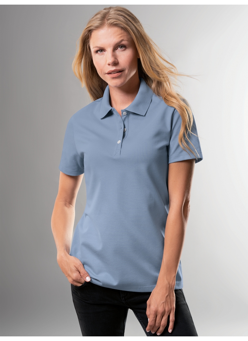 Trigema Poloshirt aus Baumwolle Knopfleiste | BAUR Kragen mit