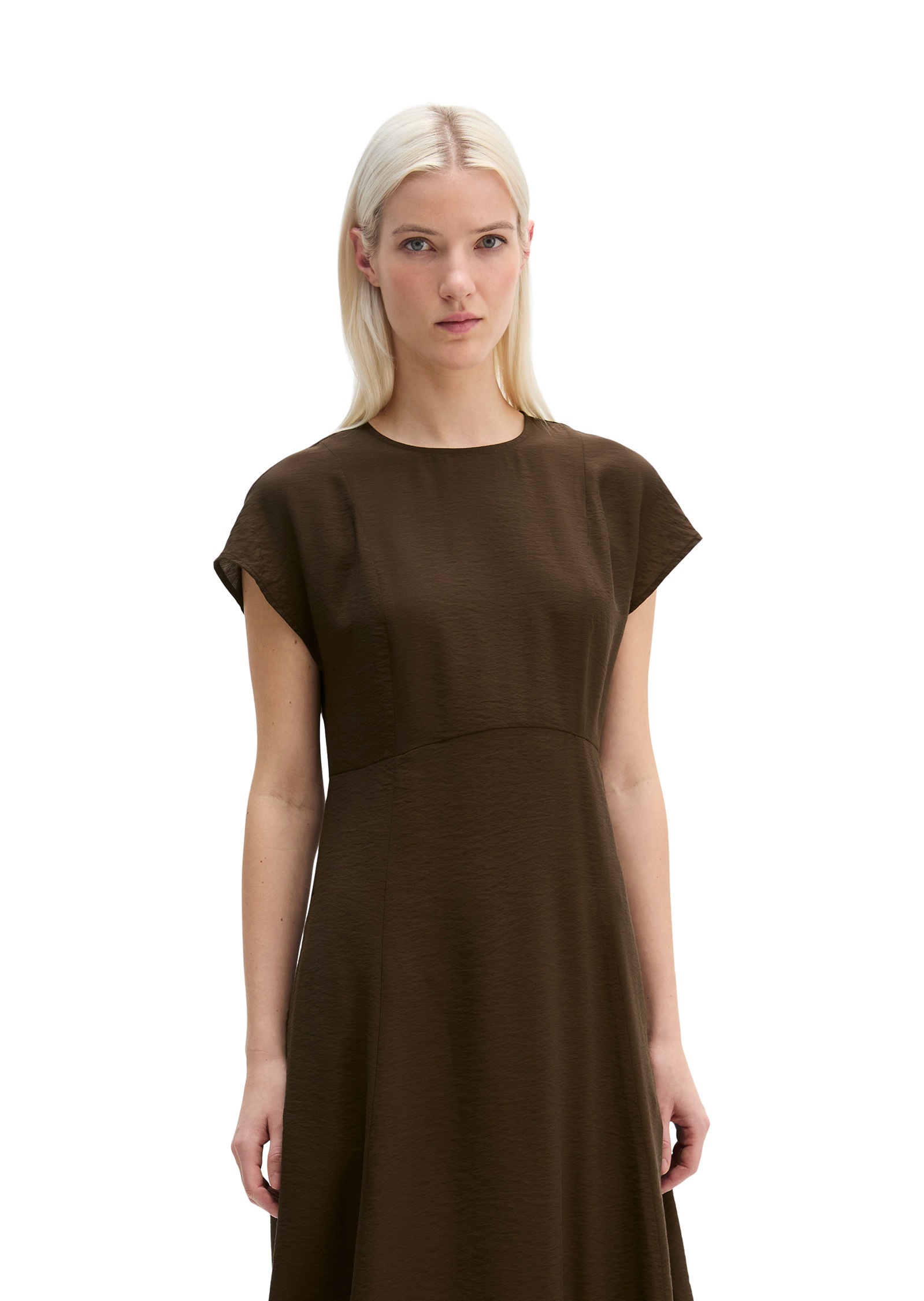 Marc OPolo Midikleid "aus Viskose-Mix" günstig online kaufen