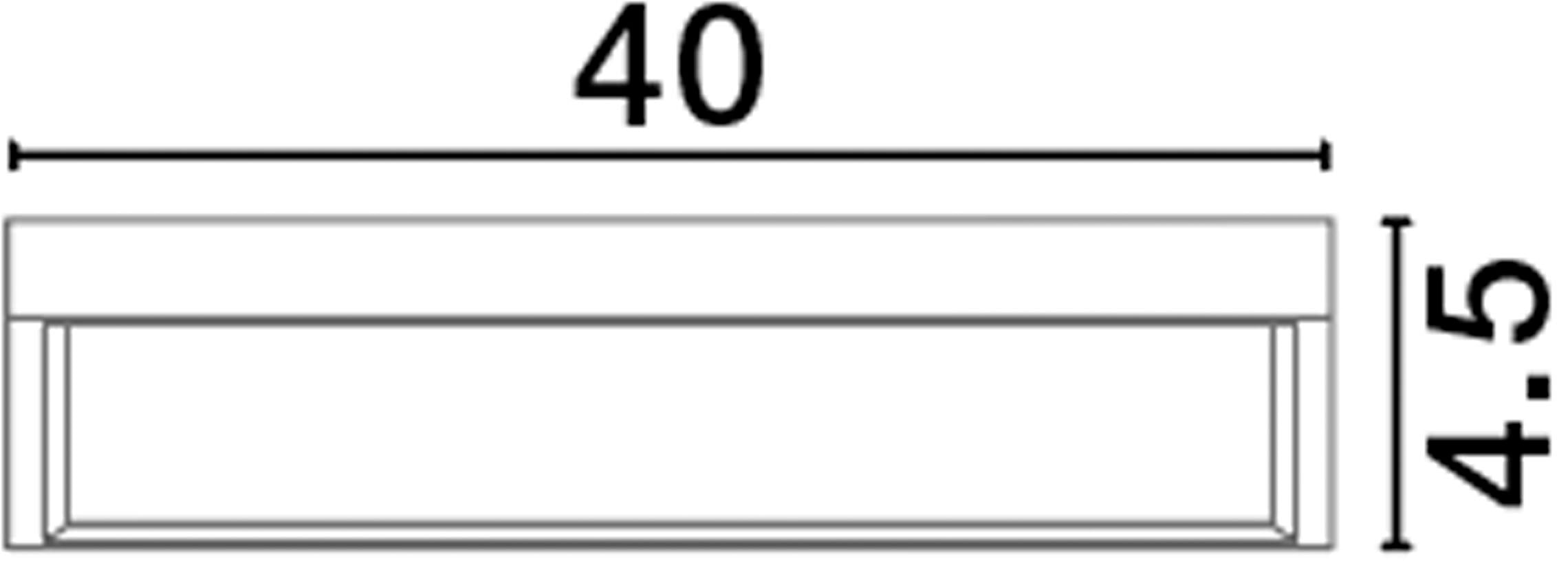 Nova Luce LED Deckenleuchte »ITOS« LED-Modul 1 Stk. Warmweiß