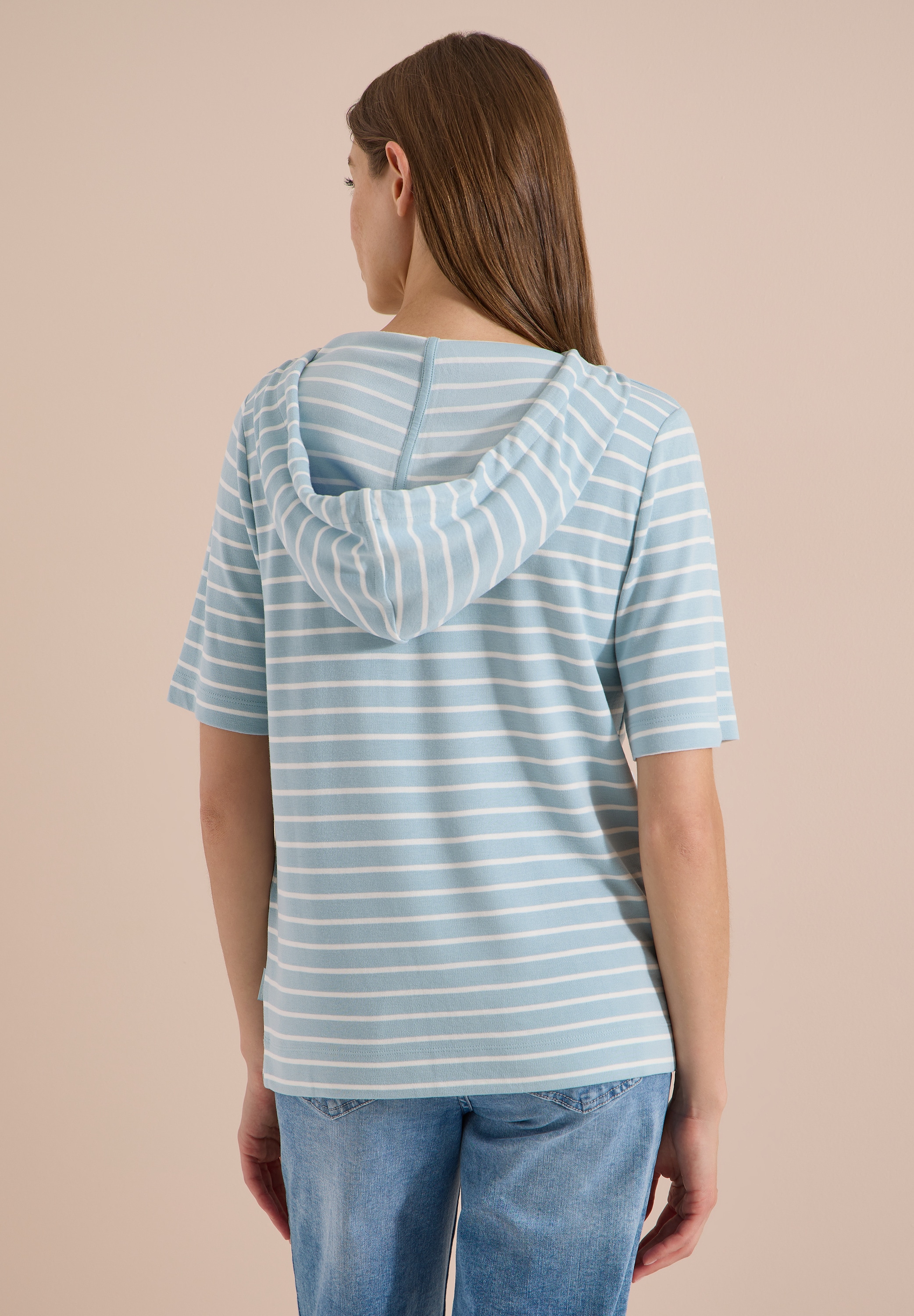 Cecil Kapuzenshirt im Streifendesign