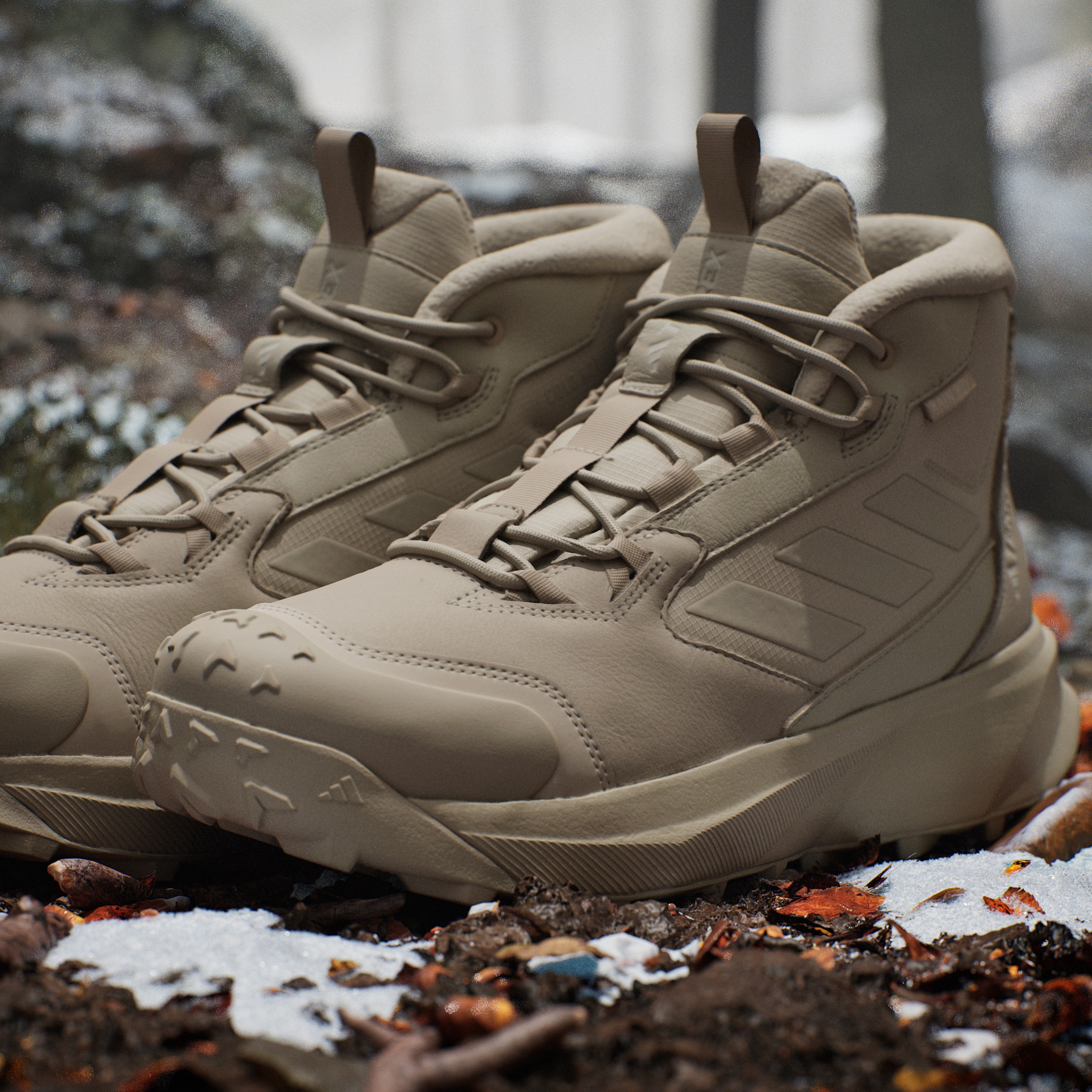 adidas TERREX Winterboots »TERREX WINTER LEATHER MID CUT RAIN.RDY COLD.RDY«, Snowboots, Winterstiefel, Winterschuhe, wasserdicht und gefüttert