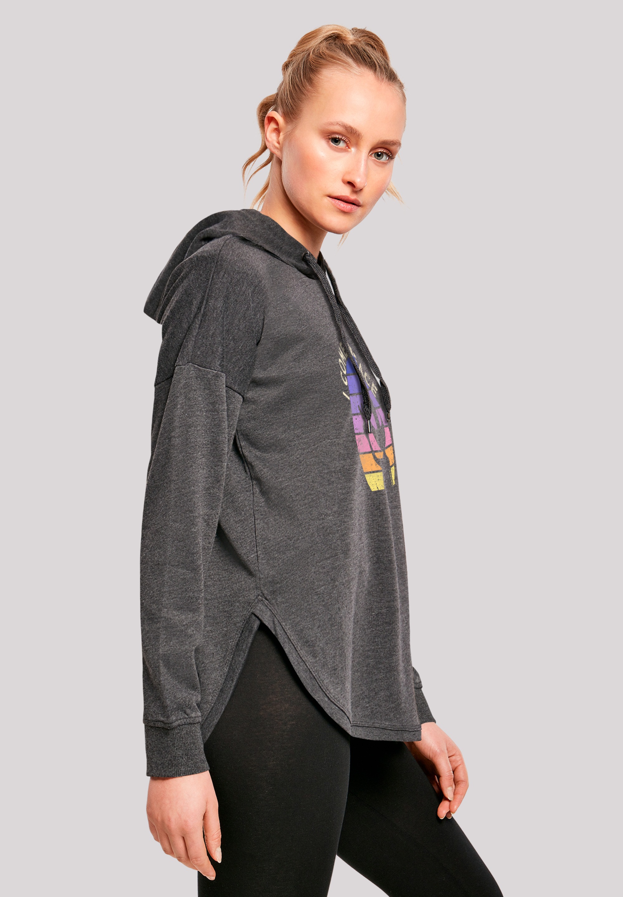 F4NT4STIC Kapuzenpullover »Alien Peace Sunset«, Premium Qualität
