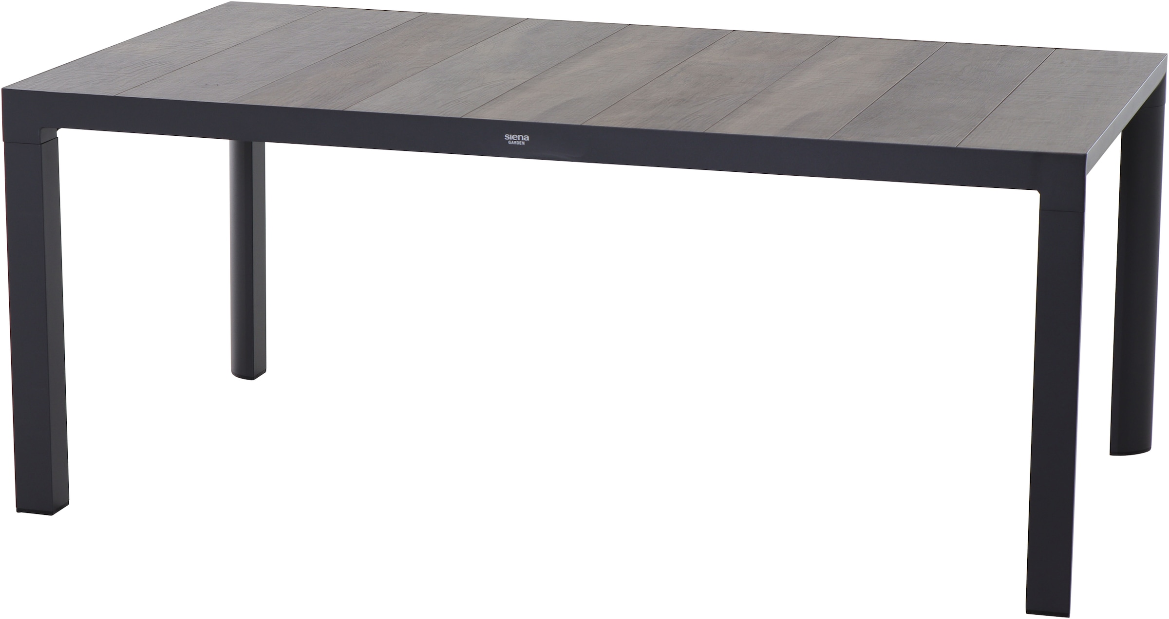Siena Garden Gartentisch »»Silva« 180x90cm Aluminiumgestell mit Keramikleisten«