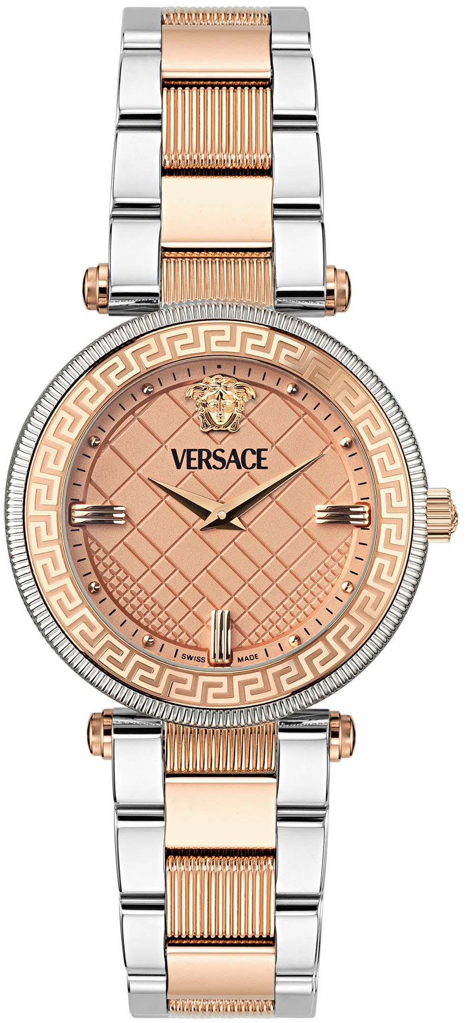 Versace Quarzuhr »REVE«, Armbanduhr, Damenuhr, Saphirglas, Swiss Made, analog