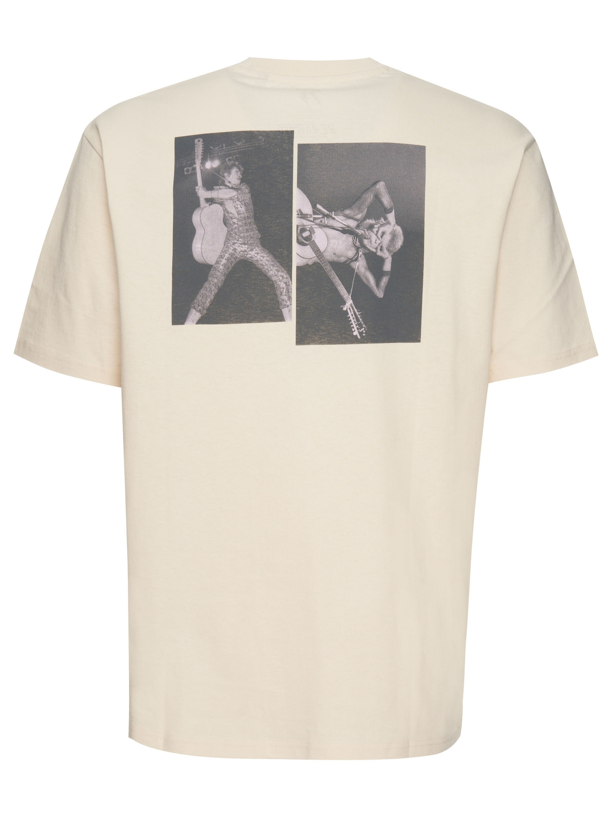 Recovered T-Shirt »David Bowie King Of Rock Relaxed«, (1 tlg.), mit coolem Frontprint
