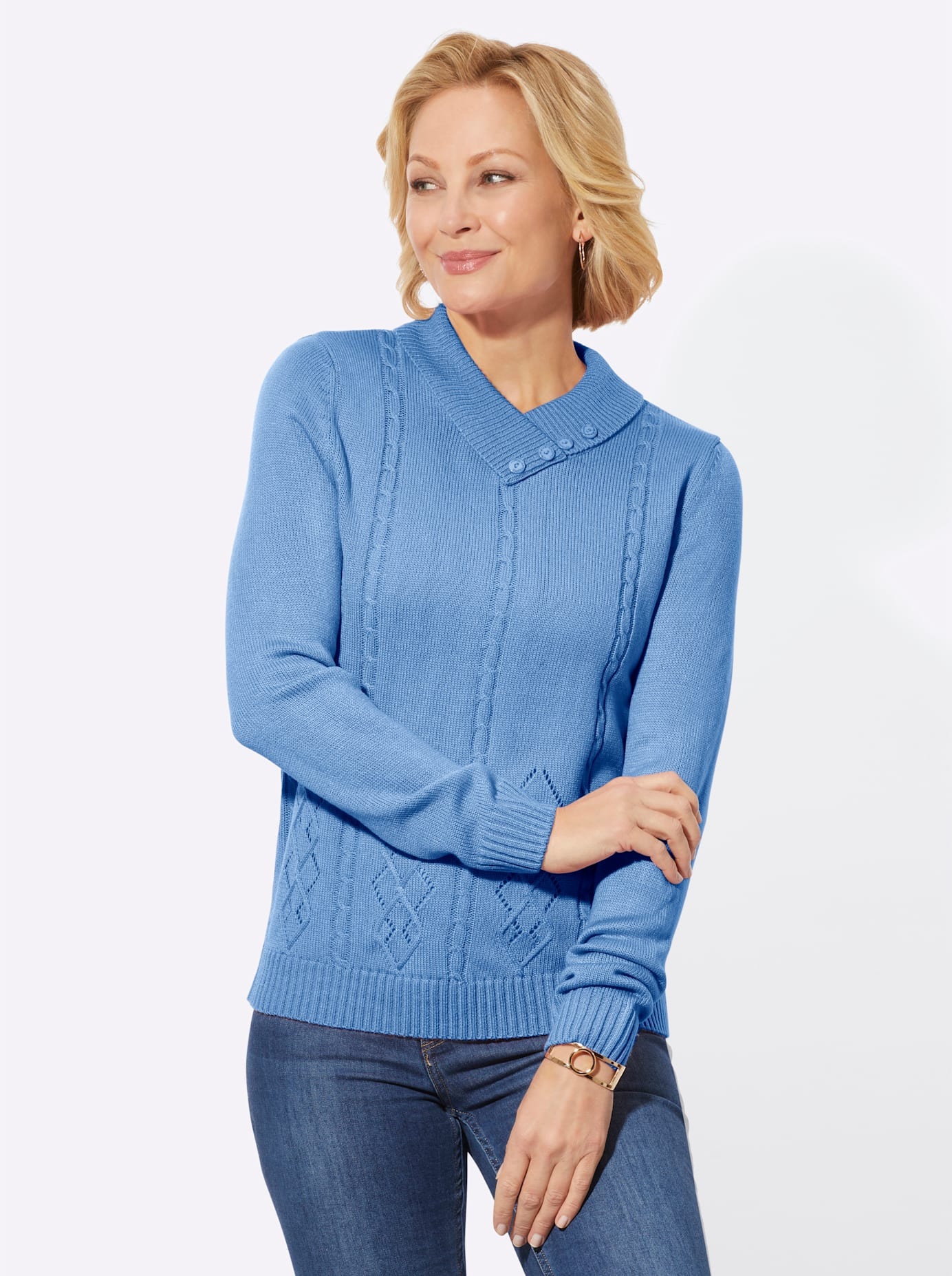 Classic Basics V-Ausschnitt-Pullover "Pullover" günstig online kaufen