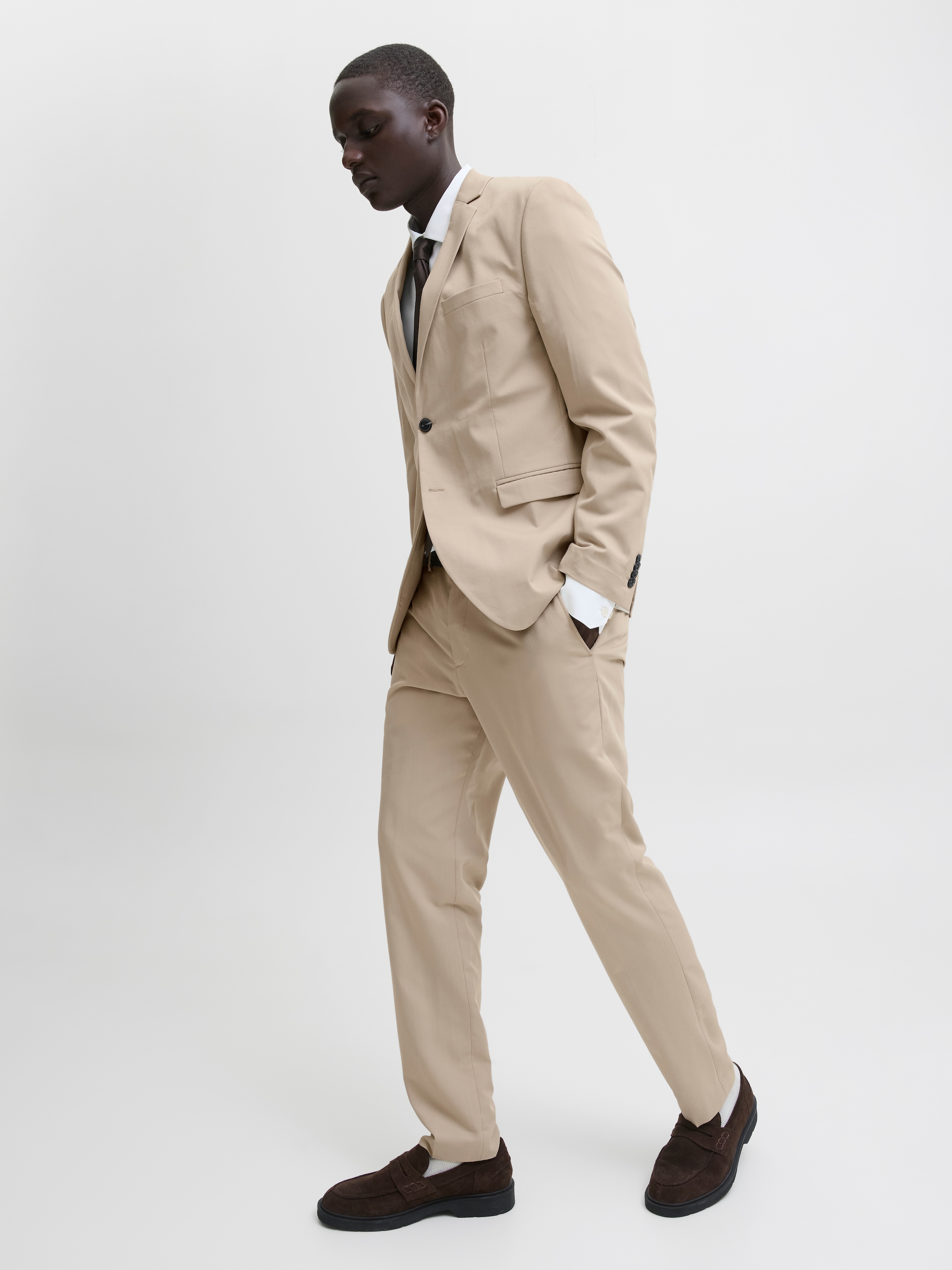 Jack & Jones Anzug »JPRFRANCO SUIT NOOS«, (2 tlg.), slim fit