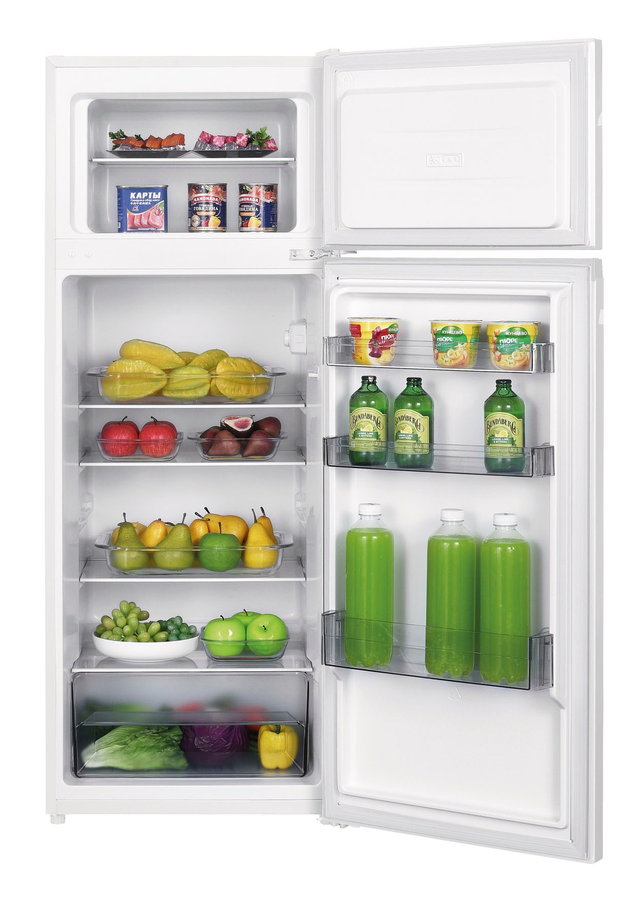 BAUKNECHT Kühlschrank "K55T0 413W" 143 cm hoch 55 cm breit günstig online kaufen