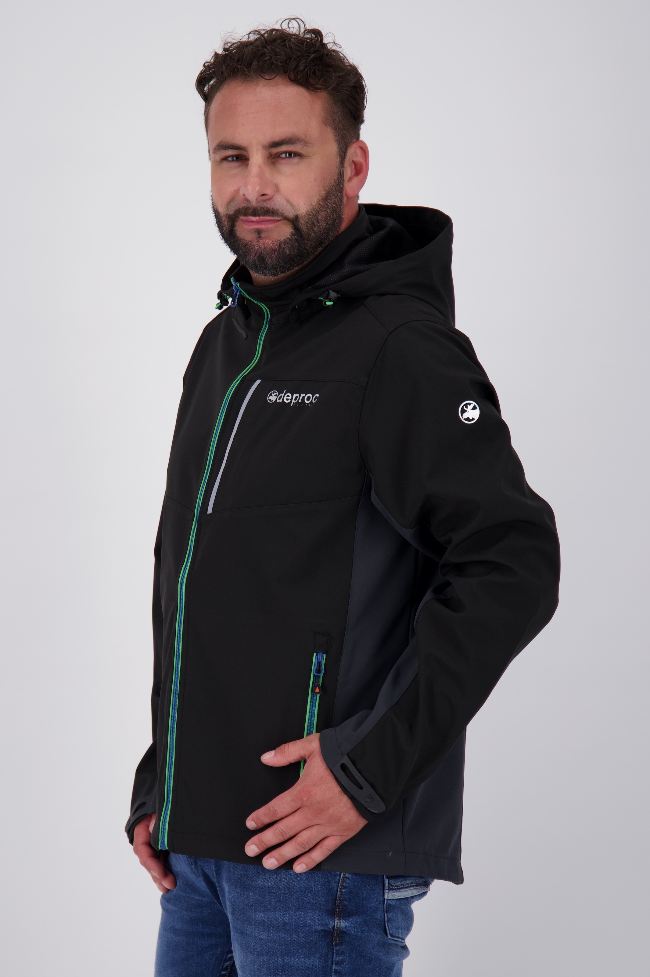 DEPROC Active Softshelljacke "NUNAVUT MEN II", auch in Großen Größen erhält günstig online kaufen