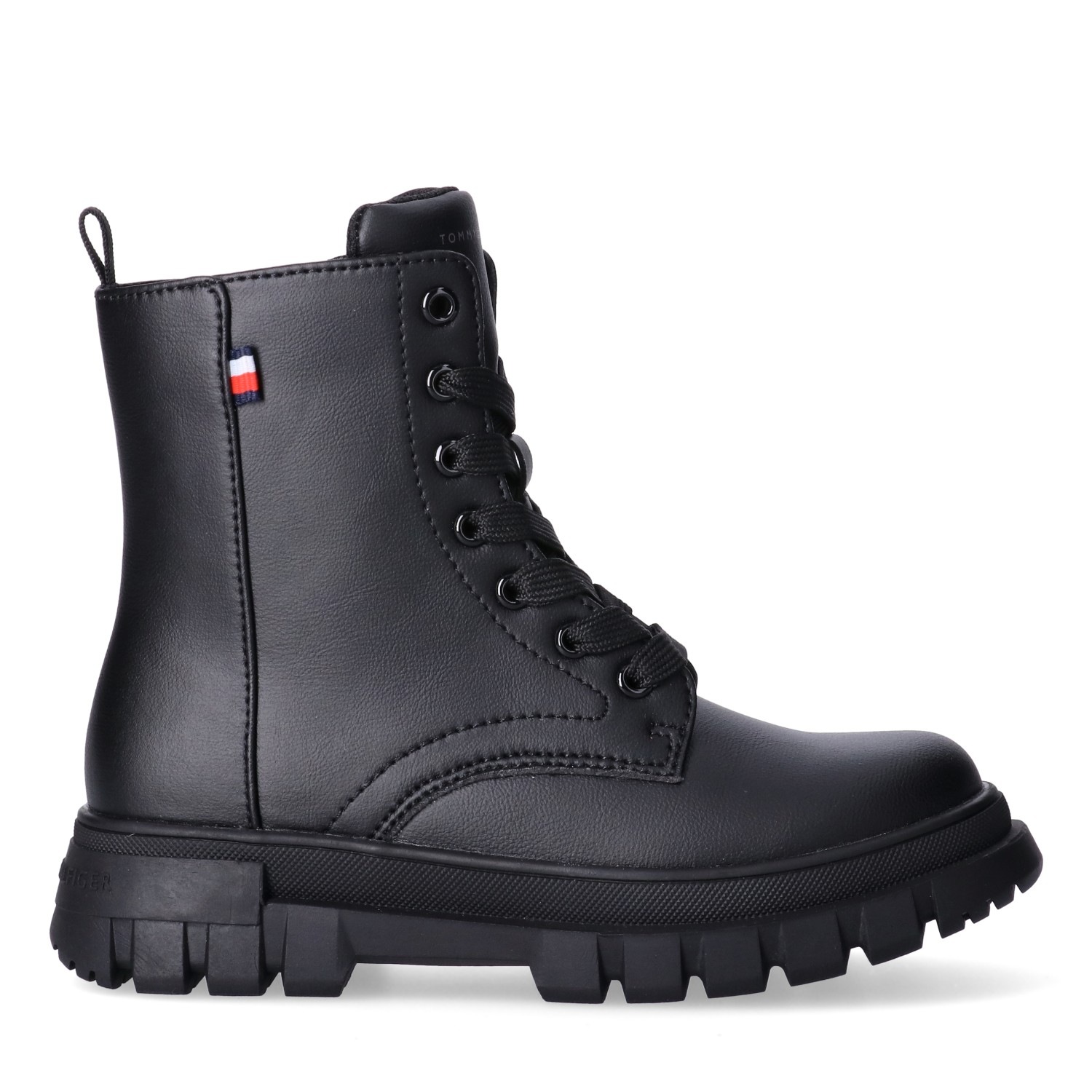 Tommy Hilfiger Schnürboots  Schnürstiefelette im dezenten Combat-Style