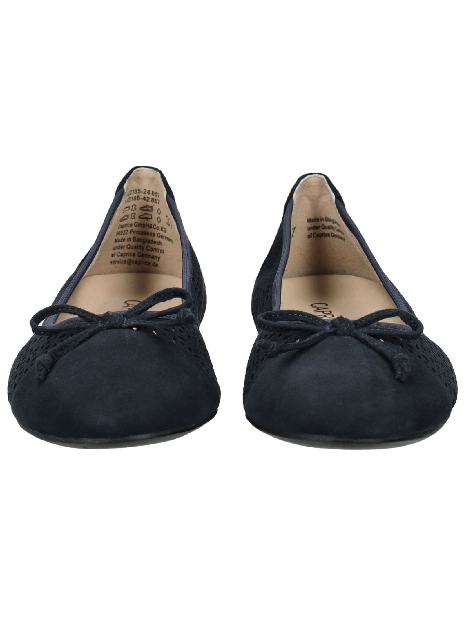 Thumbnail - Caprice Ballerina "Caprice Ballerinas Veloursleder"