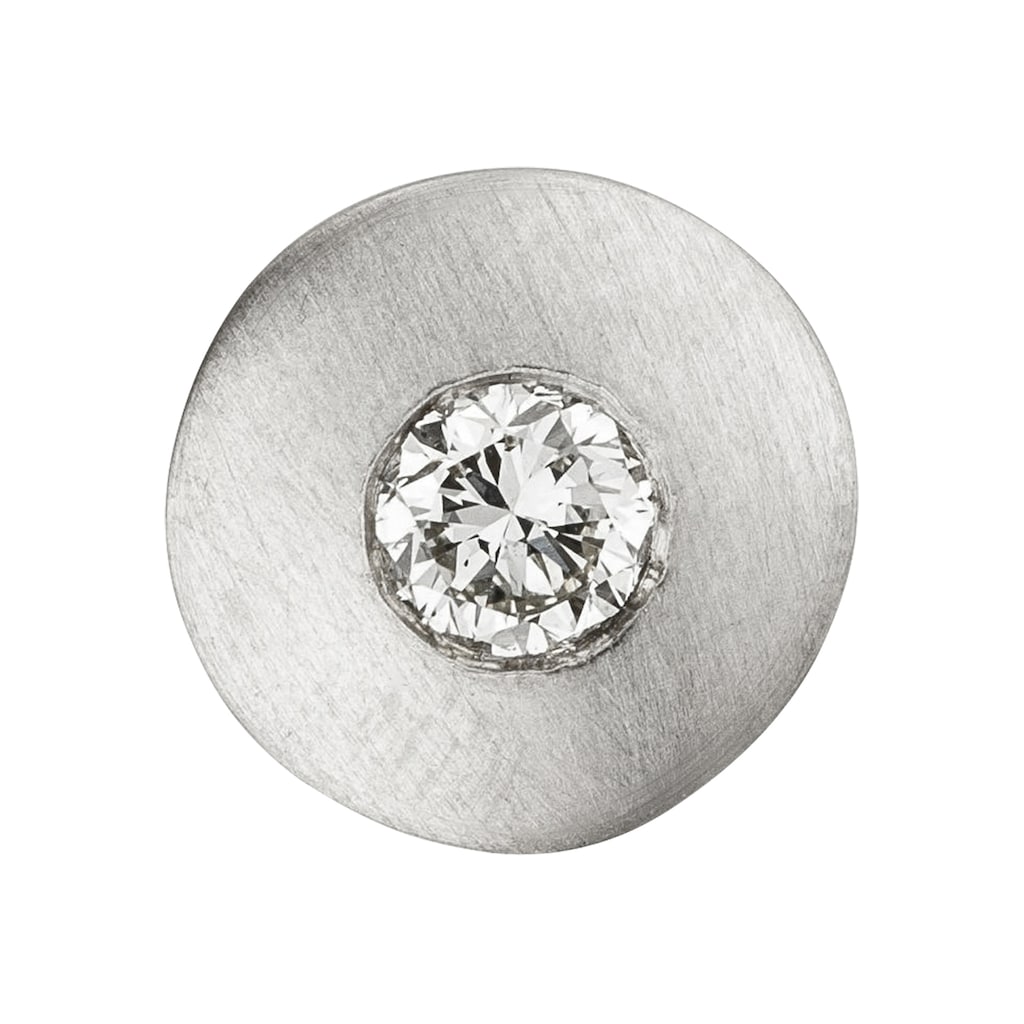 JOBO Kettenanhänger »Anhänger rund« 950 Platin mit 1 Diamant