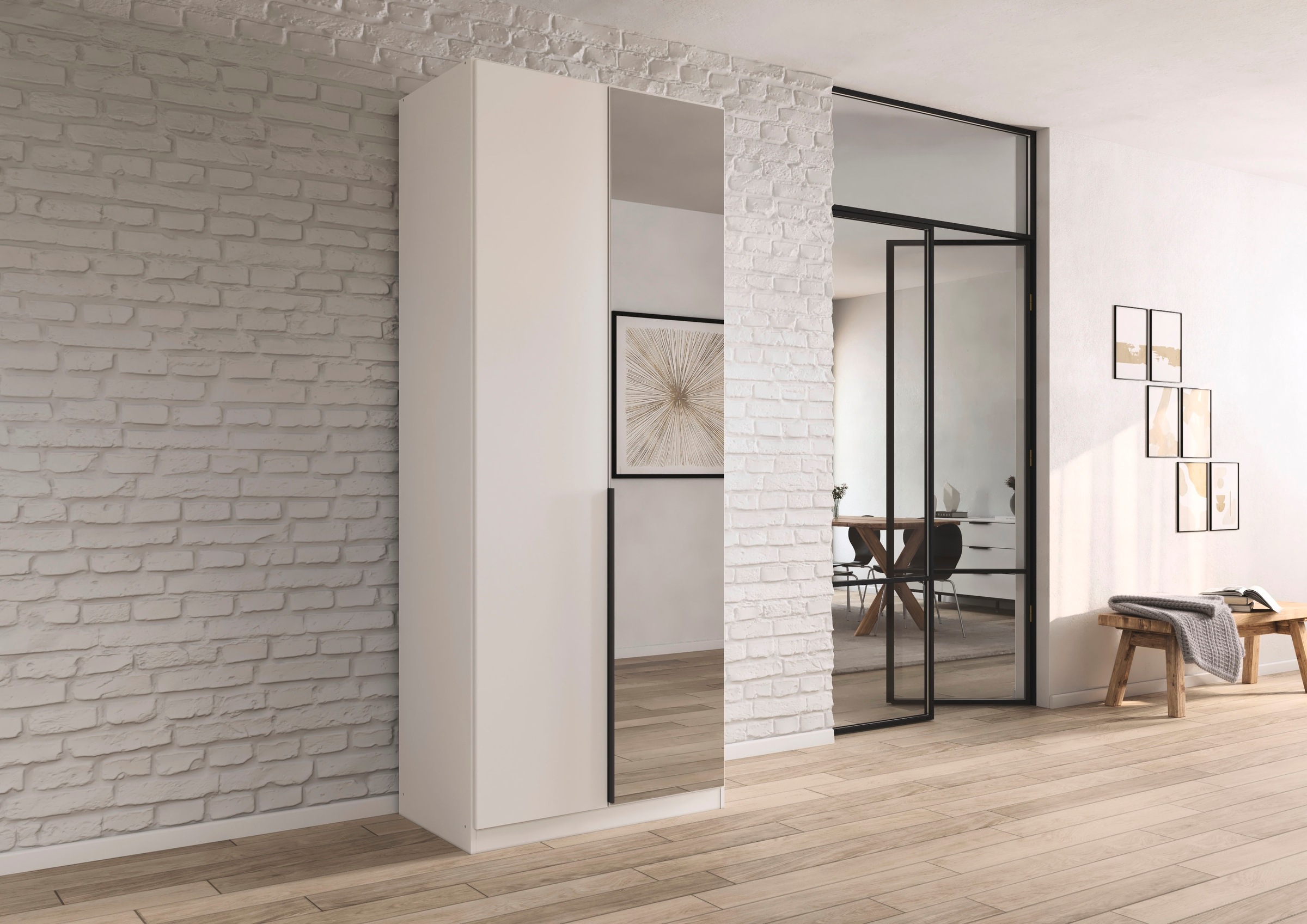 rauch Drehtürenschrank "Kleiderschrank Schrank Garderobe AGORDO mit Dekor- günstig online kaufen