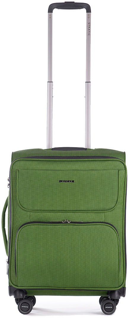 Stratic Weichgepäck-Trolley »Bendigo Light + S, green«, 4 Rollen, mit NFC-Chip kaufen