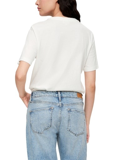 s.Oliver T-Shirt, mit BAUR Logodruck vorne | kaufen