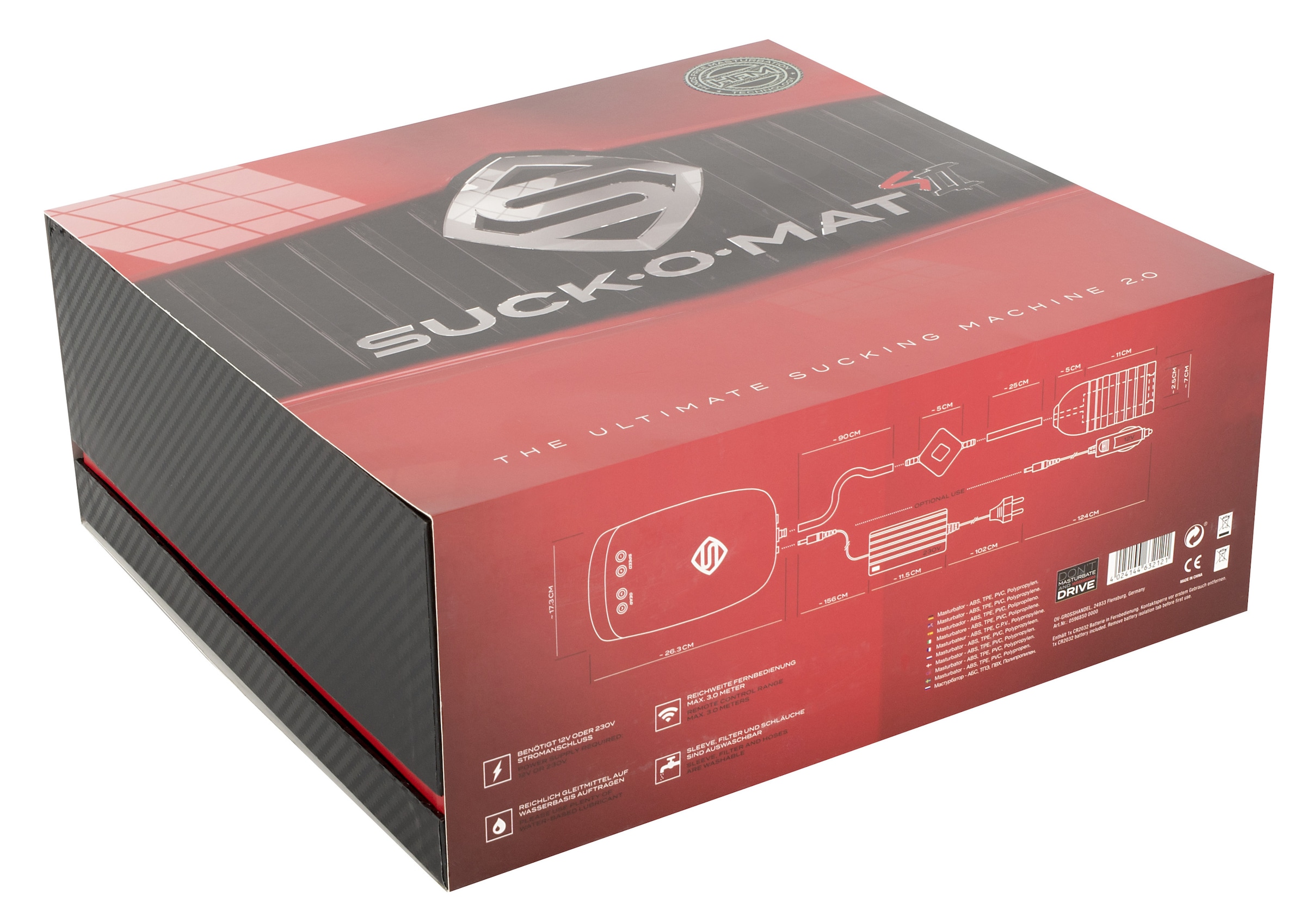 SUCK O MAT Masturbator »Sauger Suck-O-Mat 2.0«