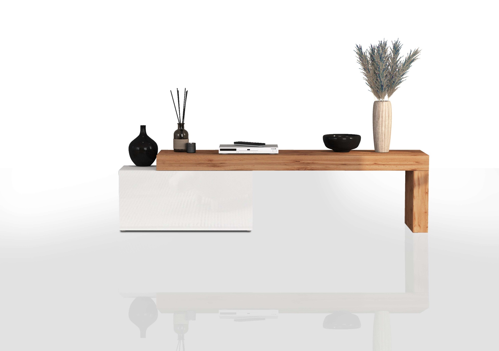 INOSIGN TV-Board "Chronos TV-Board, Lowboard", (1 St., Breite verstellbar v günstig online kaufen