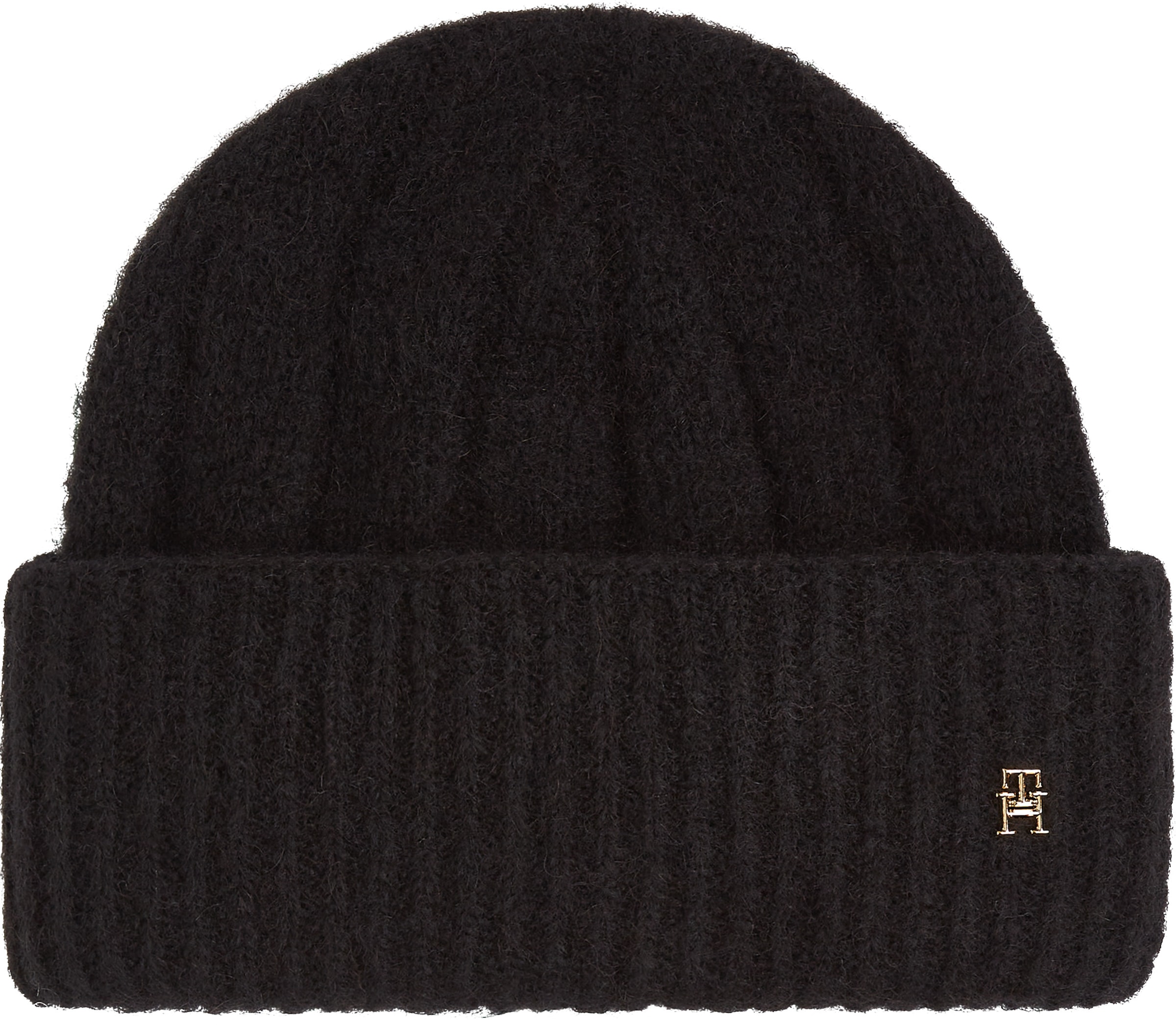 Tommy Hilfiger Beanie »TH TIMELESS BEANIE«, mit Monogramm-Emblem