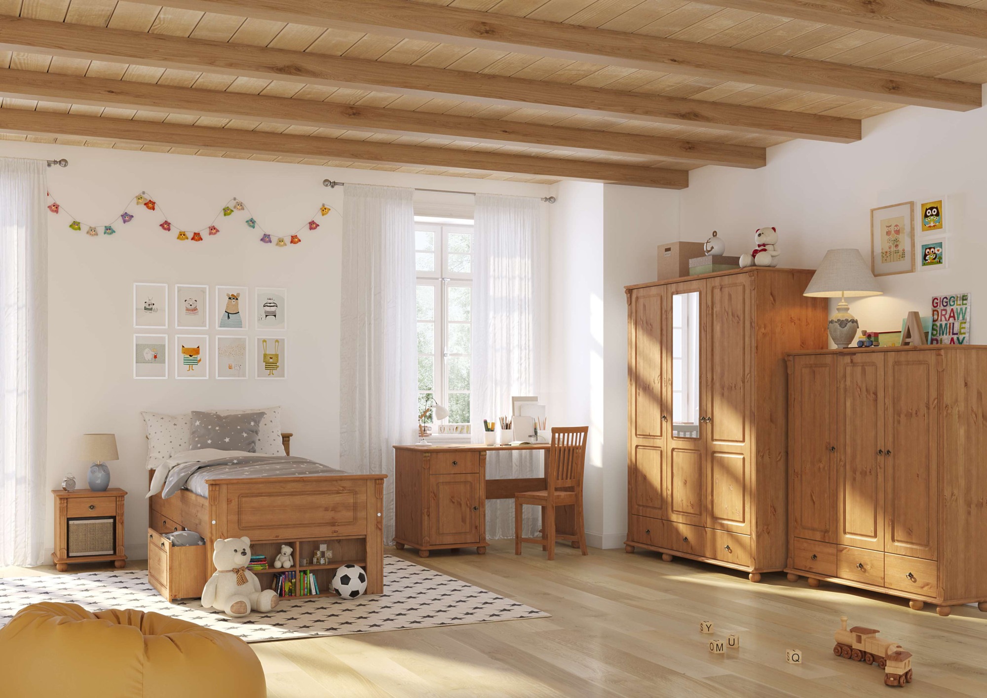 Home affaire Wäscheschrank "Tessin", (2 Breiten: 90/128 cm H/T ca. 140/38 c günstig online kaufen