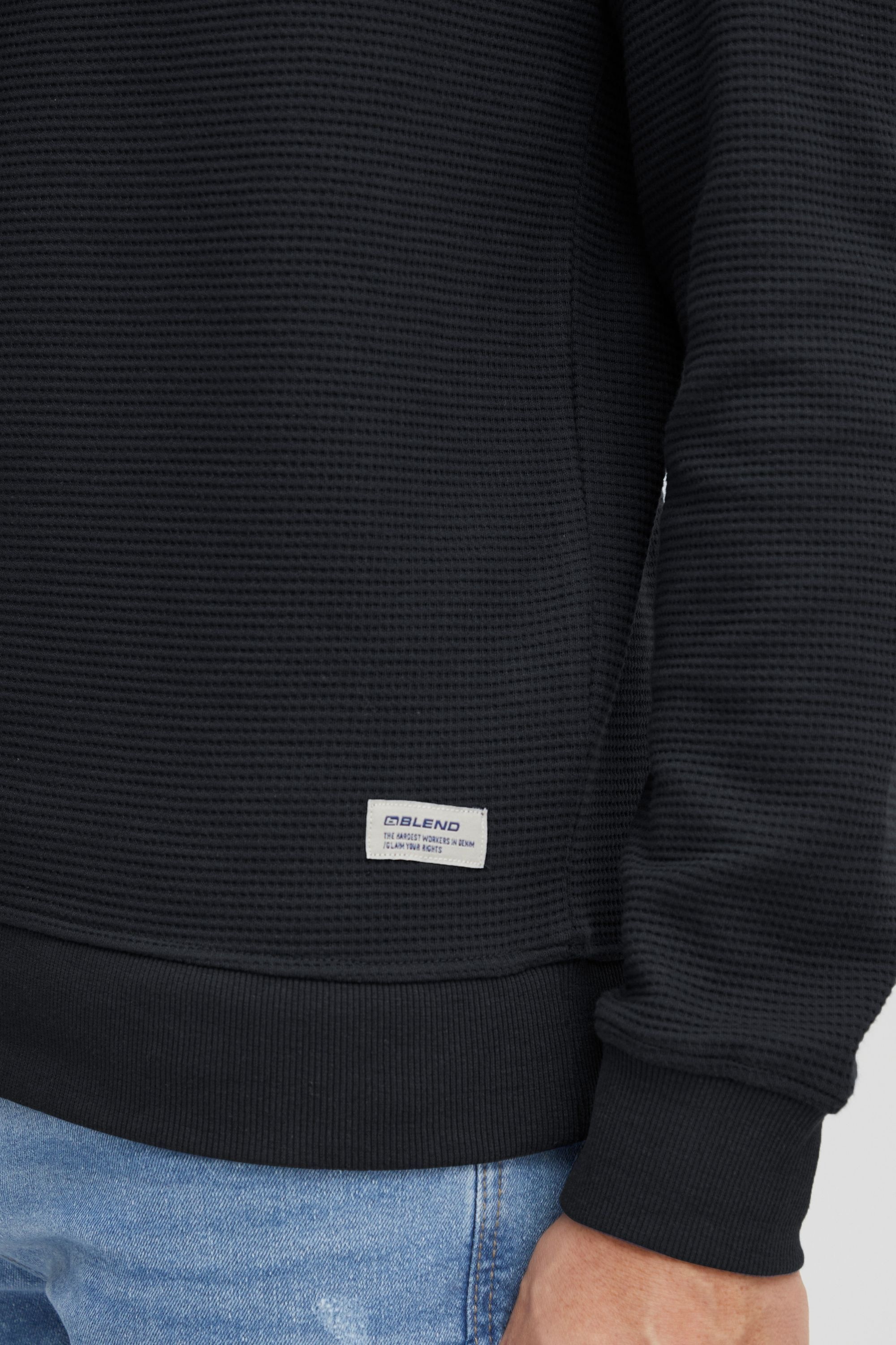 Blend Longpullover »BHChristo« Klassisches Sweatshirt mit Rundhalsausschnitt