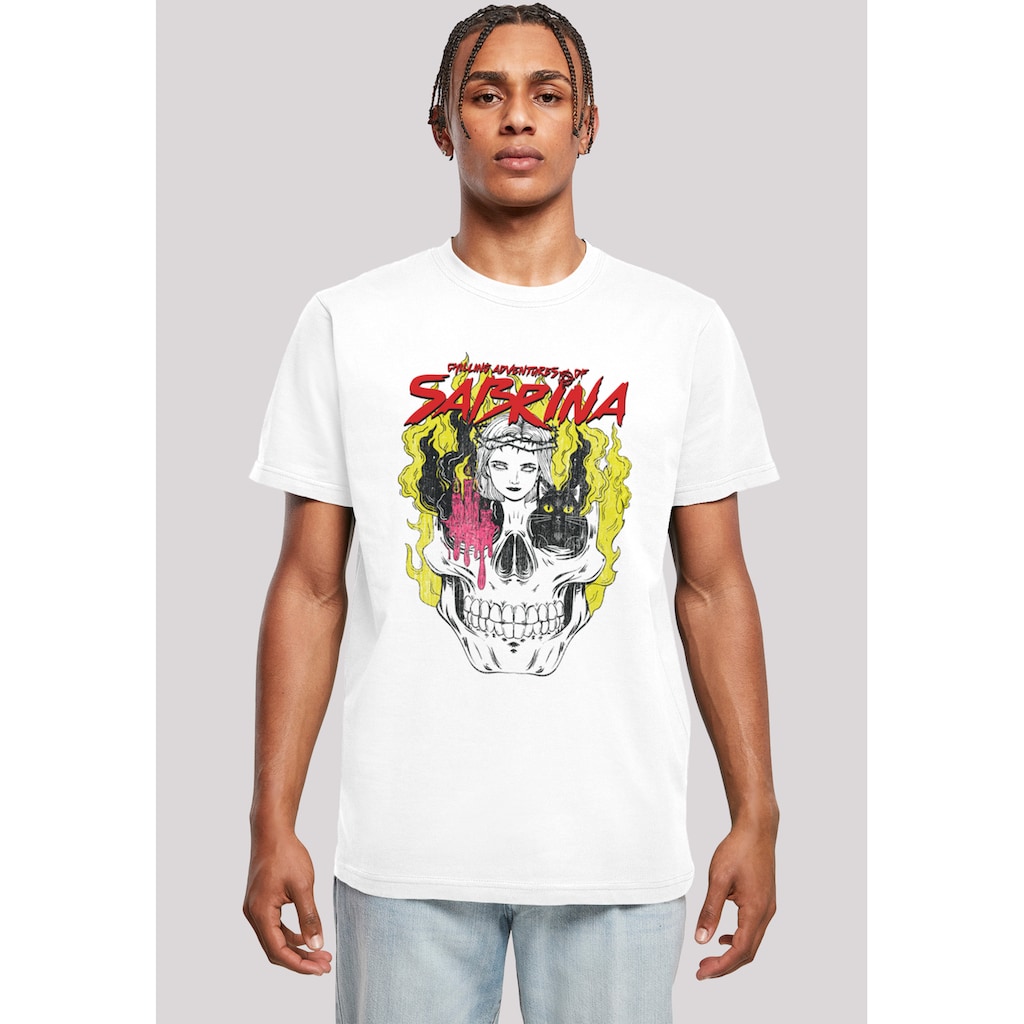 F4NT4STIC T-Shirt »Chilling Adventures of Sabrina Boys Skull«