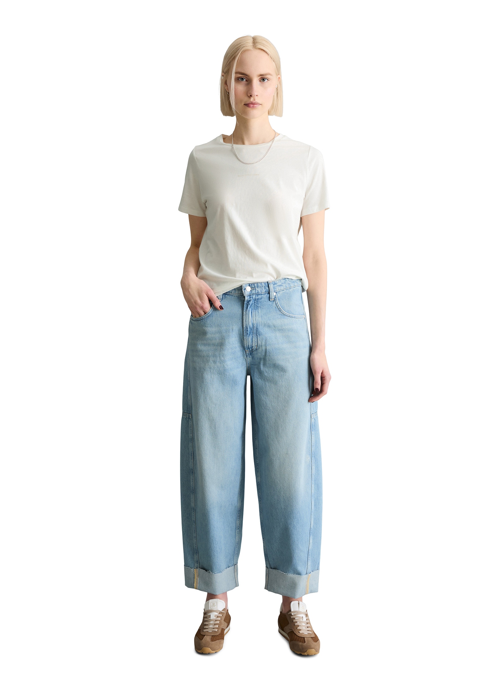 Marc O'Polo DENIM Weite Jeans »aus reiner Bio-Baumwolle«