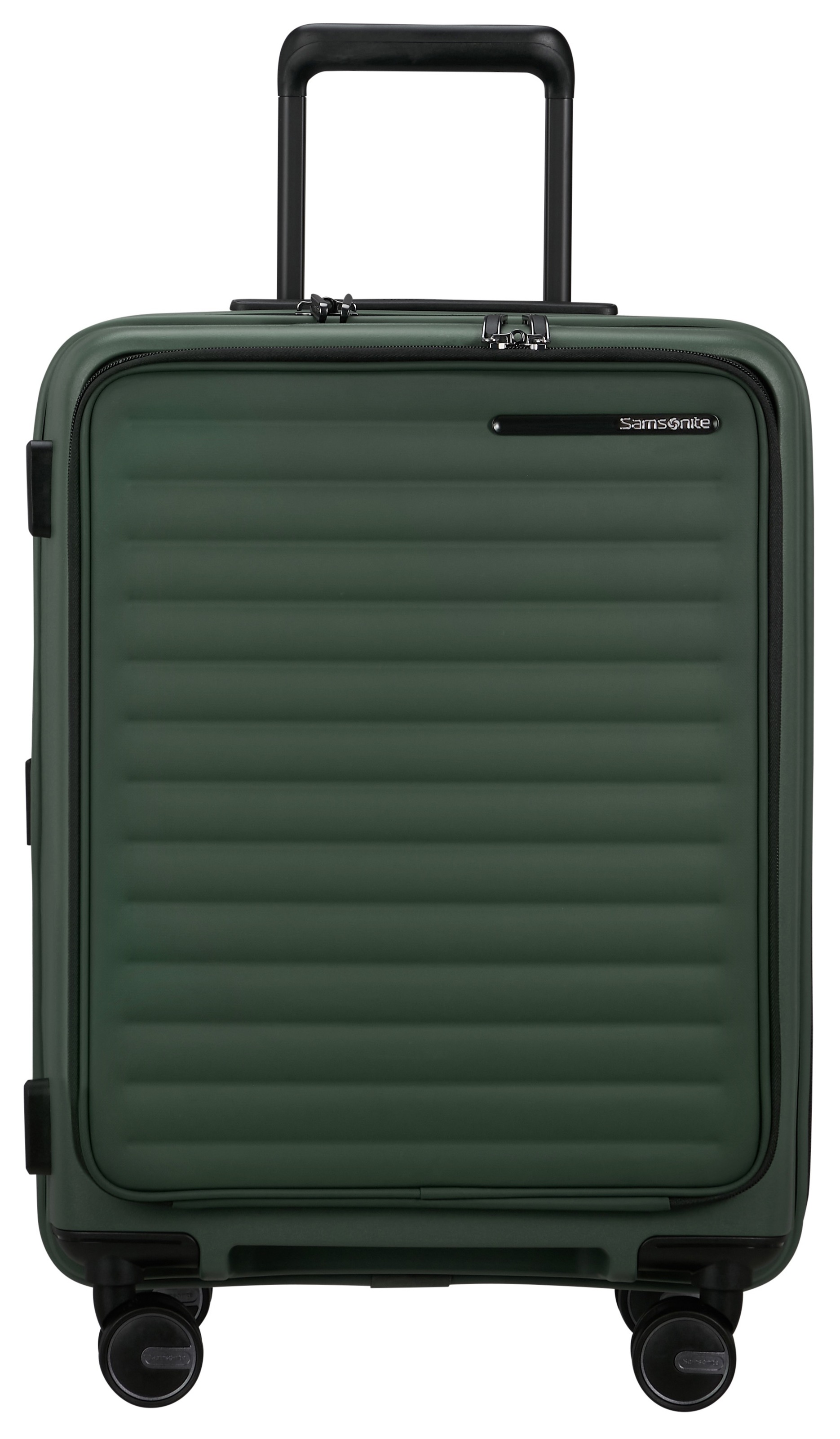 Samsonite Hartschalen-Trolley »RESTACKD, verschiedene Größen und Farben«, (mit Packtaschen), 4 Rollen, Reisekoffer mit TSA Schloss Volumenerweiterung Packtaschen