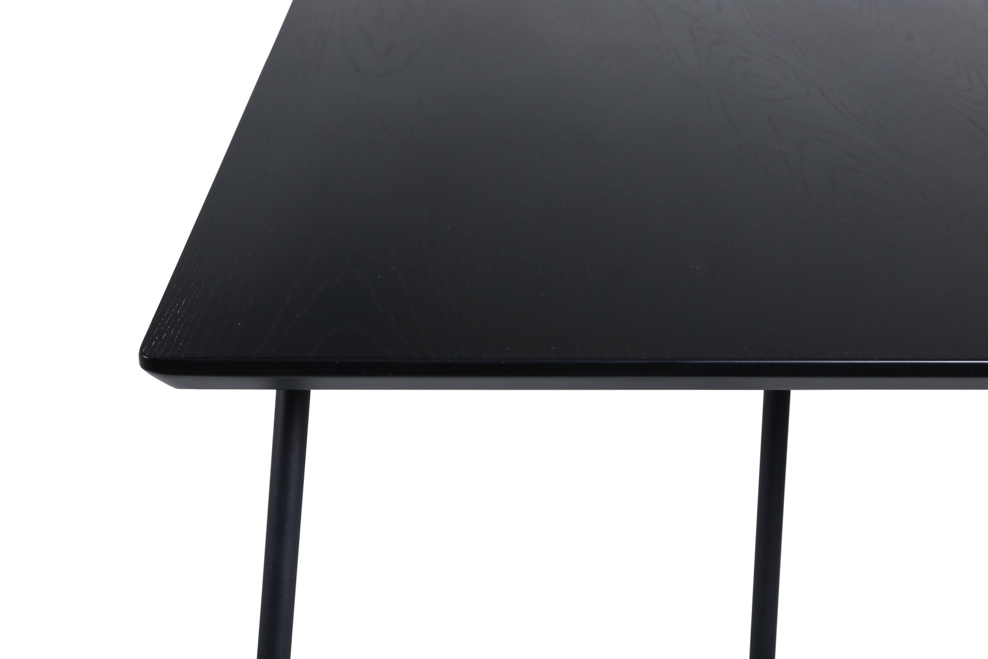 Venture Home Esstisch »Petra, rechteckiger Esstisch mit Holzfurnier, 190 × 90 cm« Esszimmertisch, MDF, Holzfurnier-Optik, Eisenbeine, rechteckig, modern