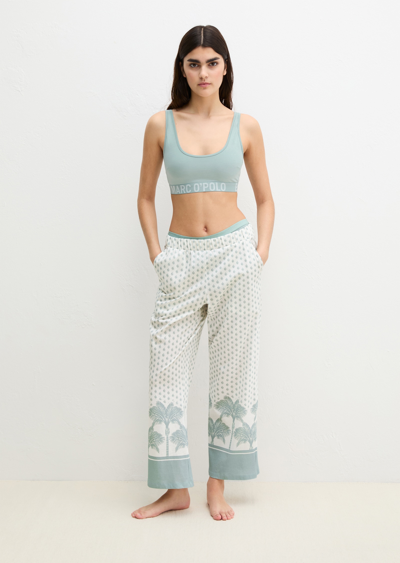 Marc OPolo 7/8-Hose "Mix N Match Cotton" aus leichtem Jersey, Regular Fit, günstig online kaufen