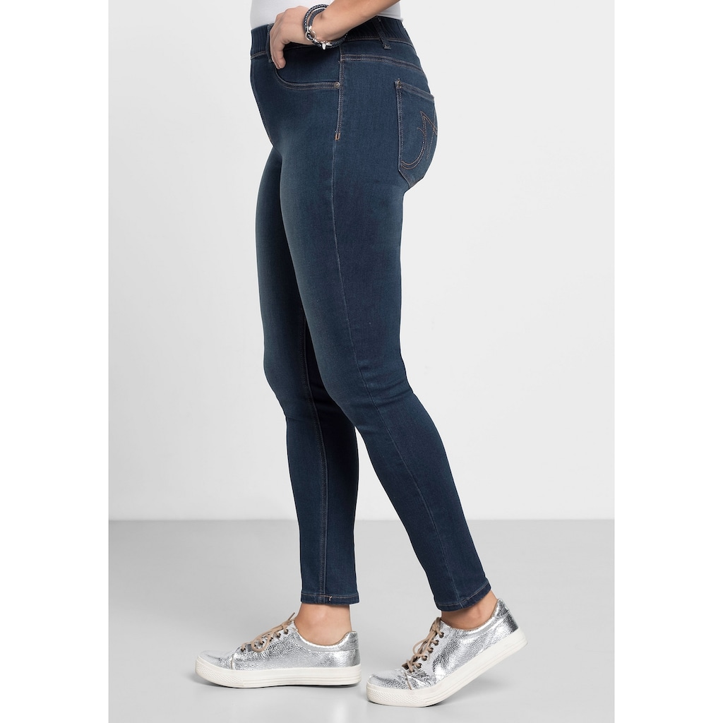 Sheego Jeansjeggings »Große Größen«