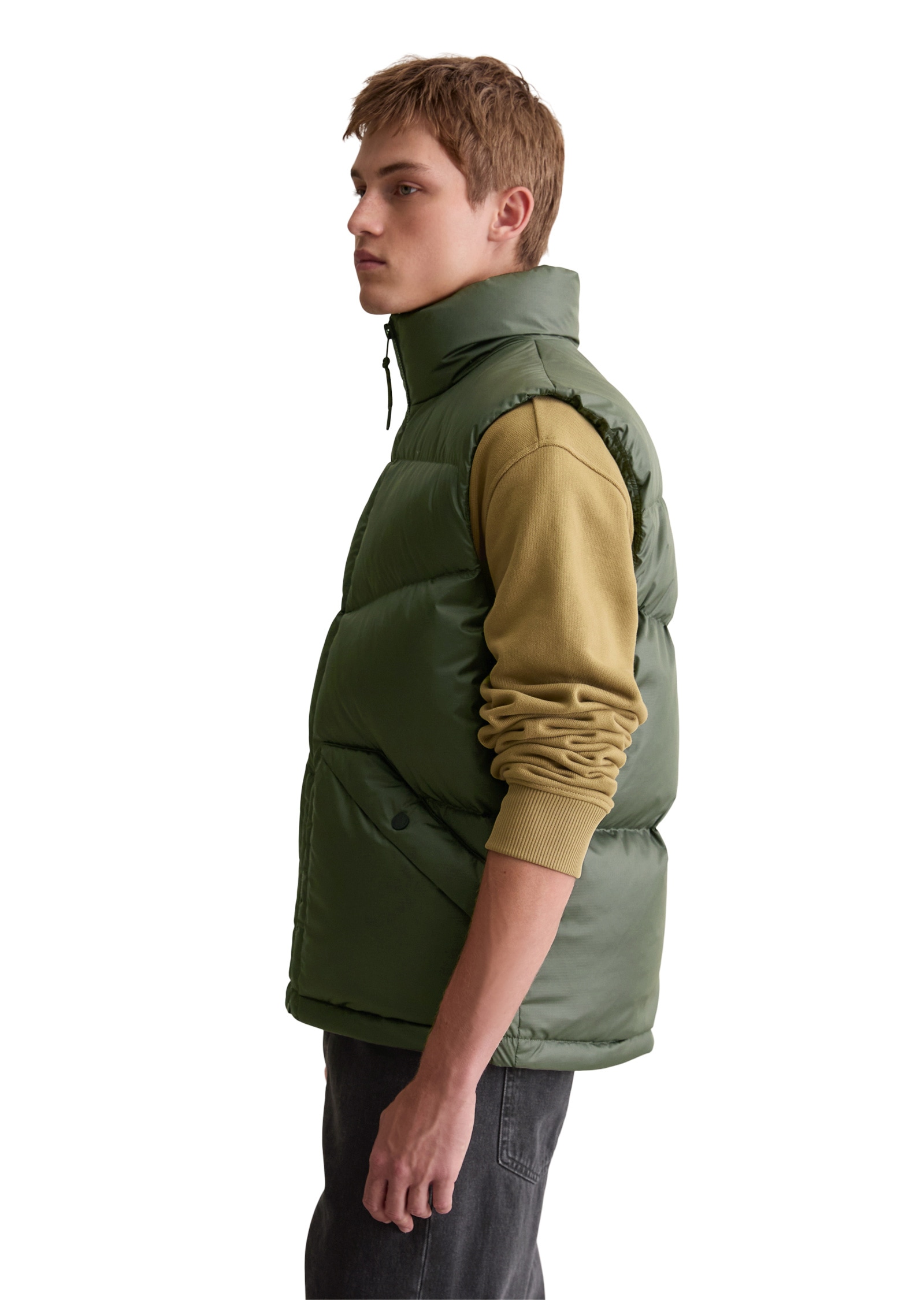 Marc O'Polo DENIM Steppweste »aus wasserabweisendem Performance Polyester«