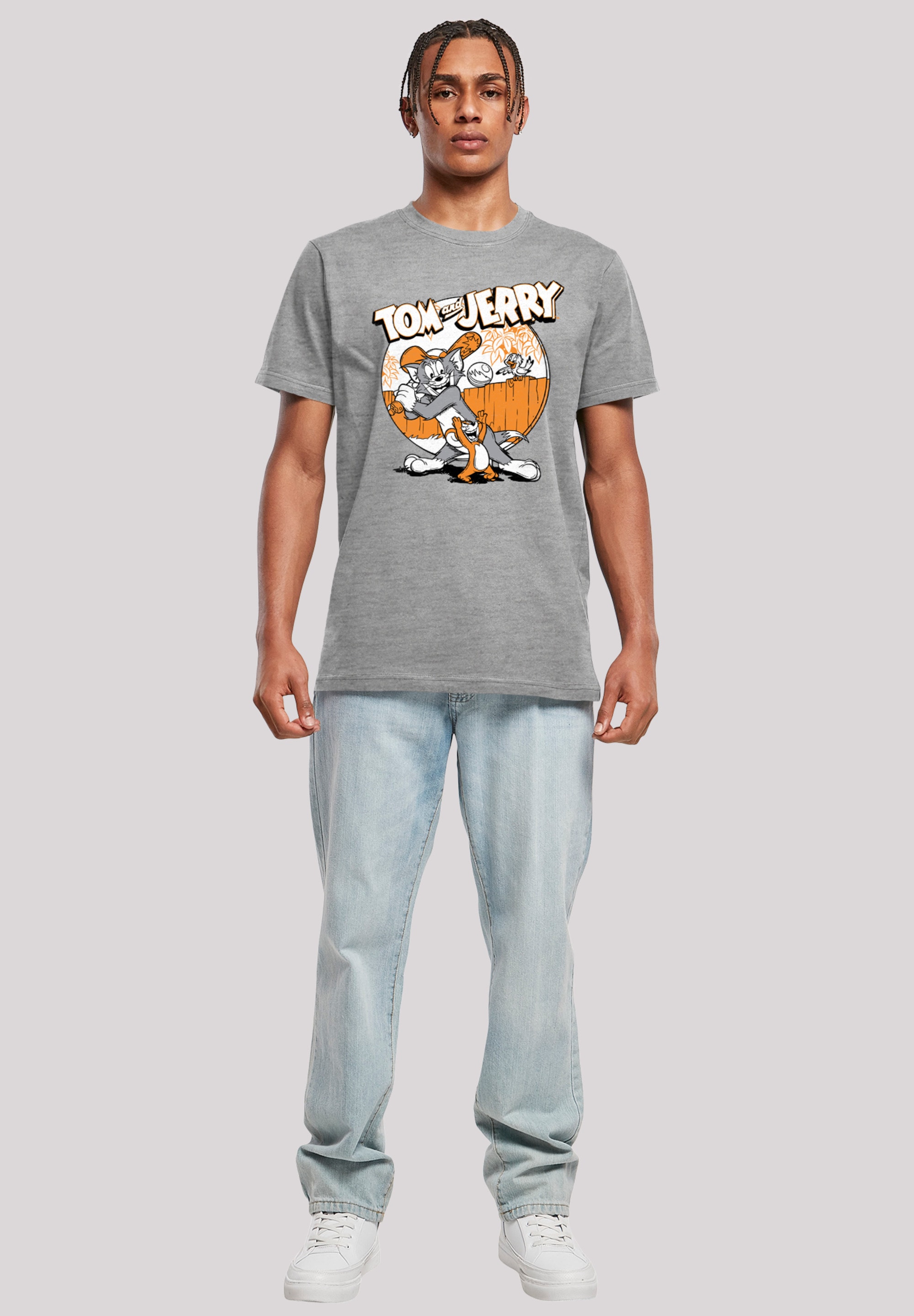 F4NT4STIC T-Shirt »Tom and Jerry TV Serie Play Baseball«, Print