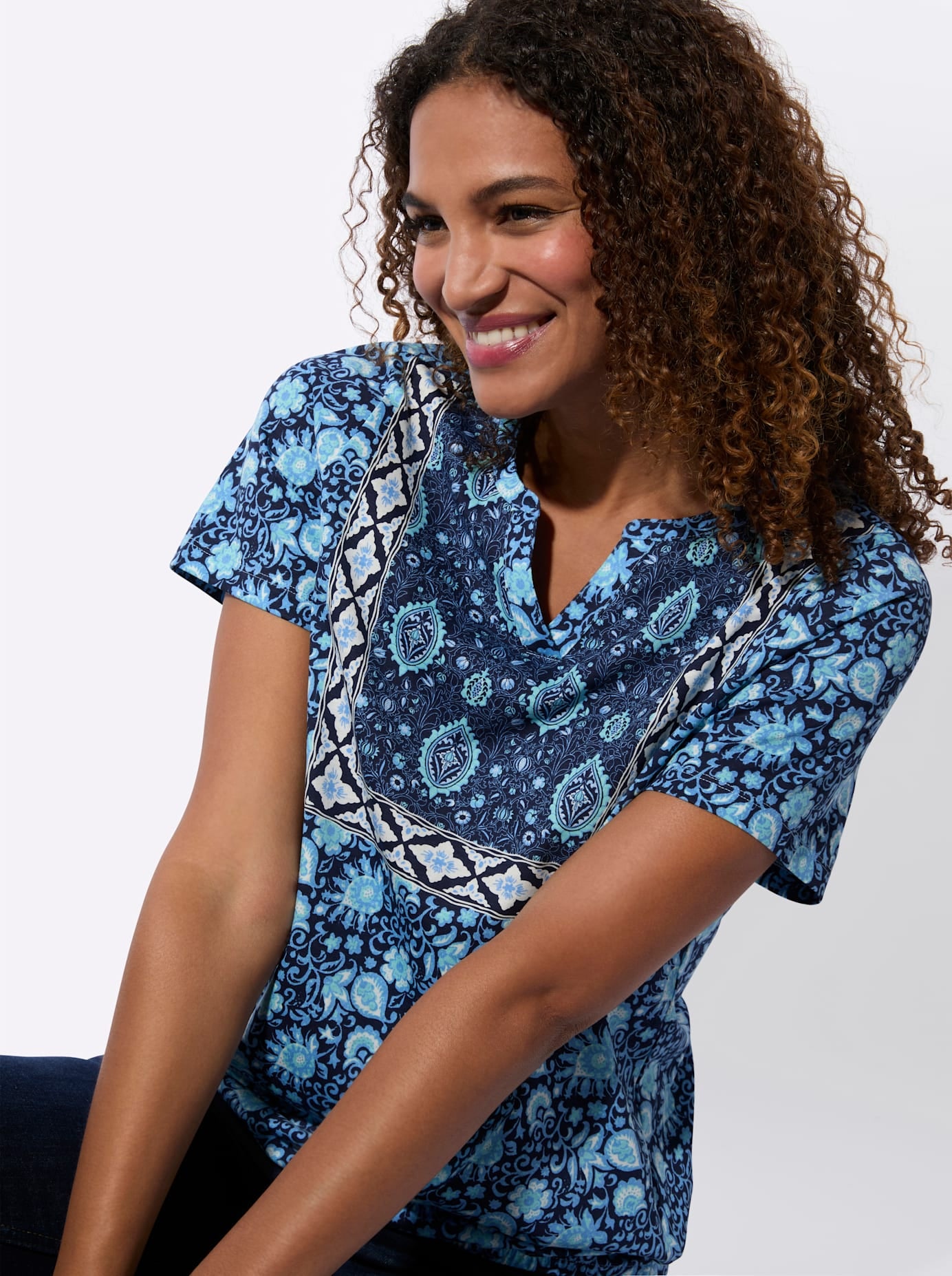 Inspirationen Kurzarmshirt »Shirt« 1 tlg.