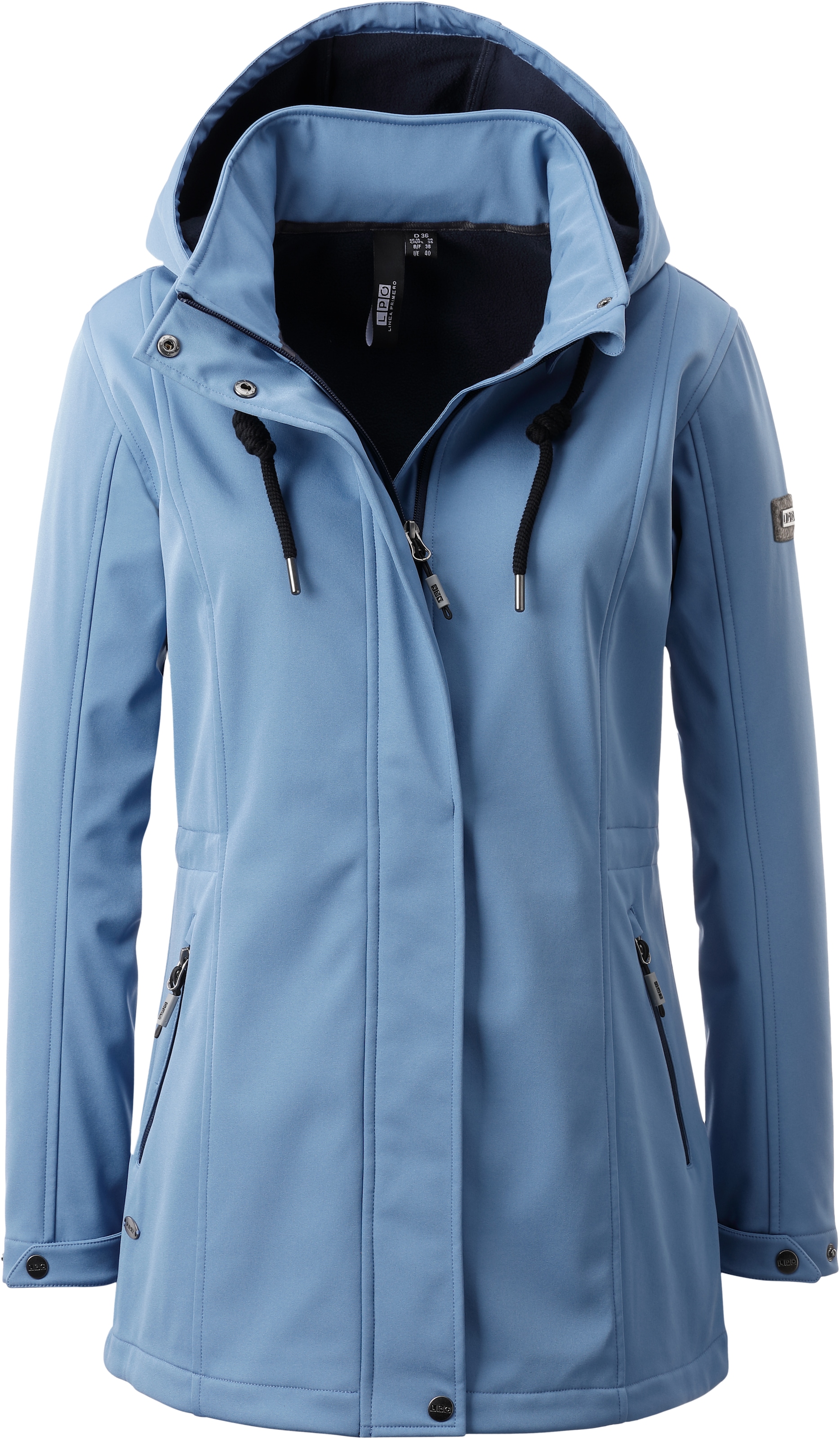 DEPROC Active Softshelljacke "WILKIE PEAK WOMEN", mit abnehmbarer Kapuze günstig online kaufen