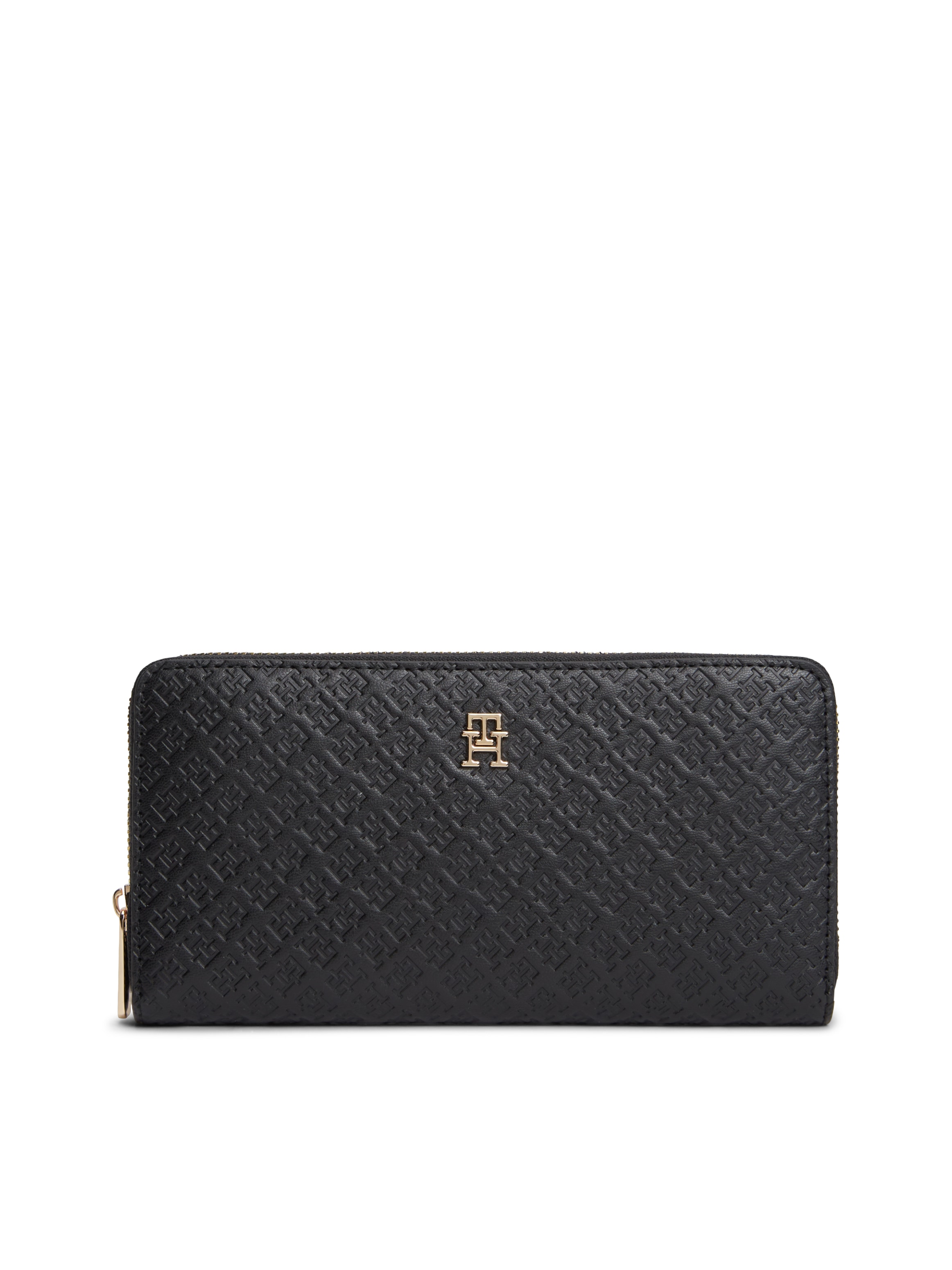 Tommy Hilfiger Geldbörse "TH ICON LRG ZA MONO" Damen Geldbeutel, Portemonna günstig online kaufen