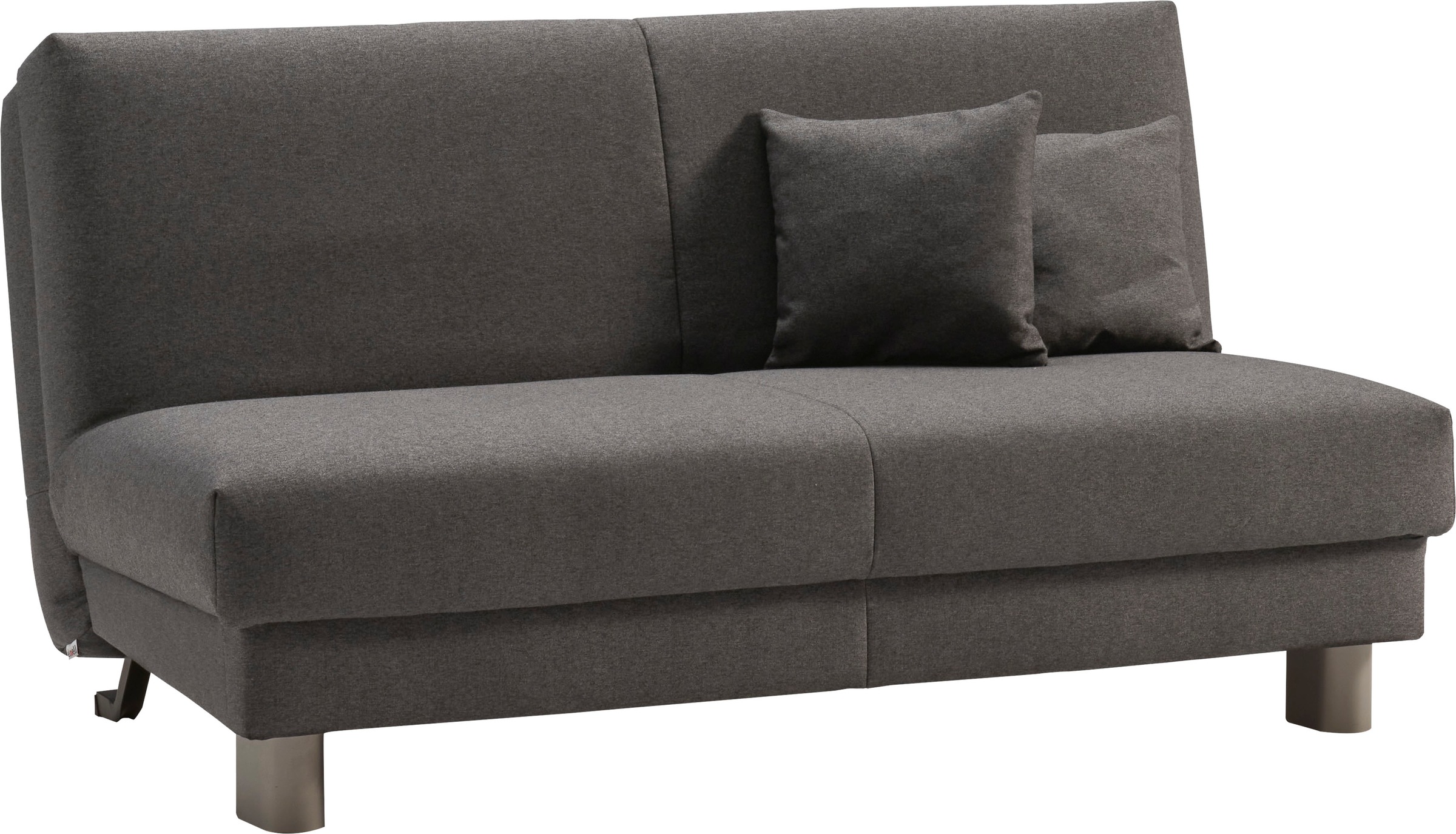 ell + ell Schlafsofa "Enny" Breite 180 cm, Liegehöhe 40 cm, Füße alufarben günstig online kaufen