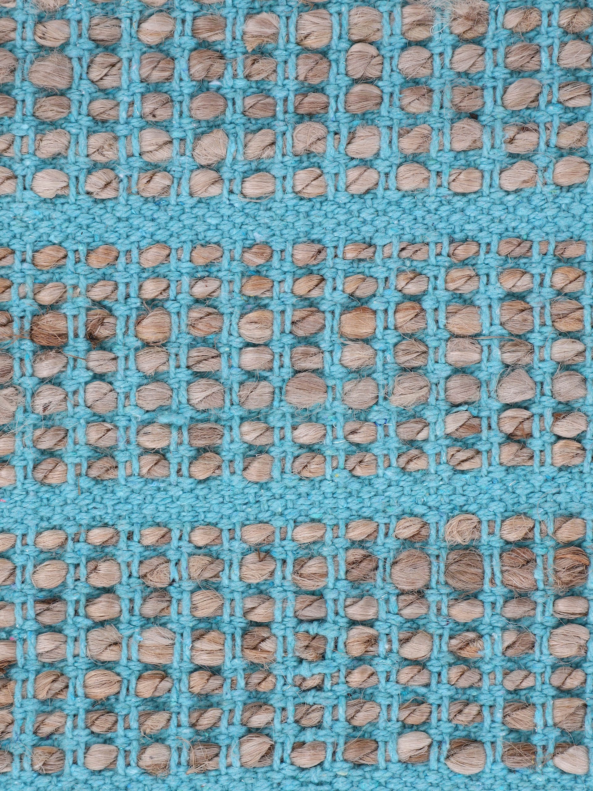 carpetfine Teppich »Lara«, rechteckig, 6 mm Höhe, Wendeteppich aus Jute/Baumwolle, Wohnzimmer