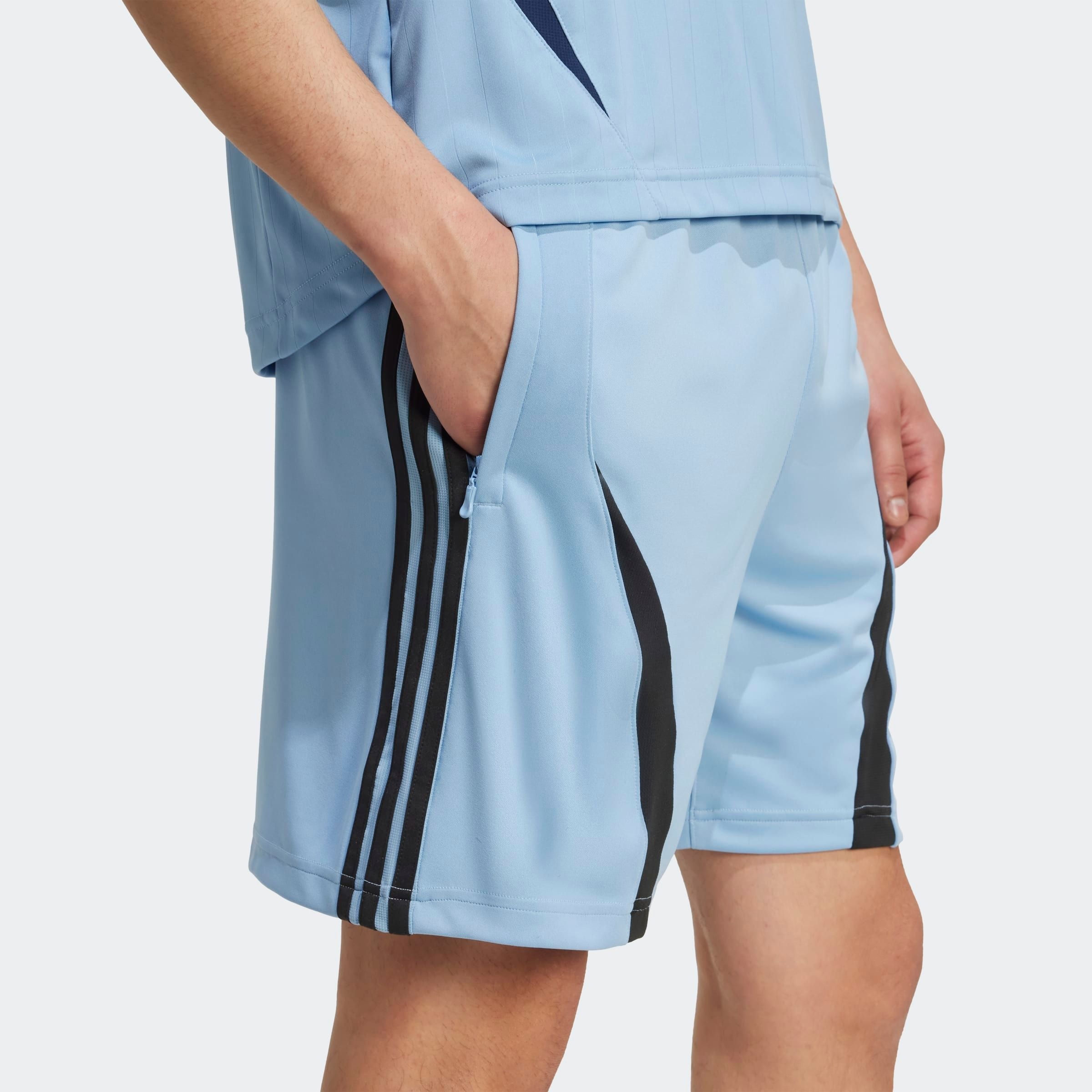 Thumbnail - adidas Originals Shorts "TEAMGEIST ADICOLOR" aus weichem Doppelstrick, Obermaterial aus Polyester