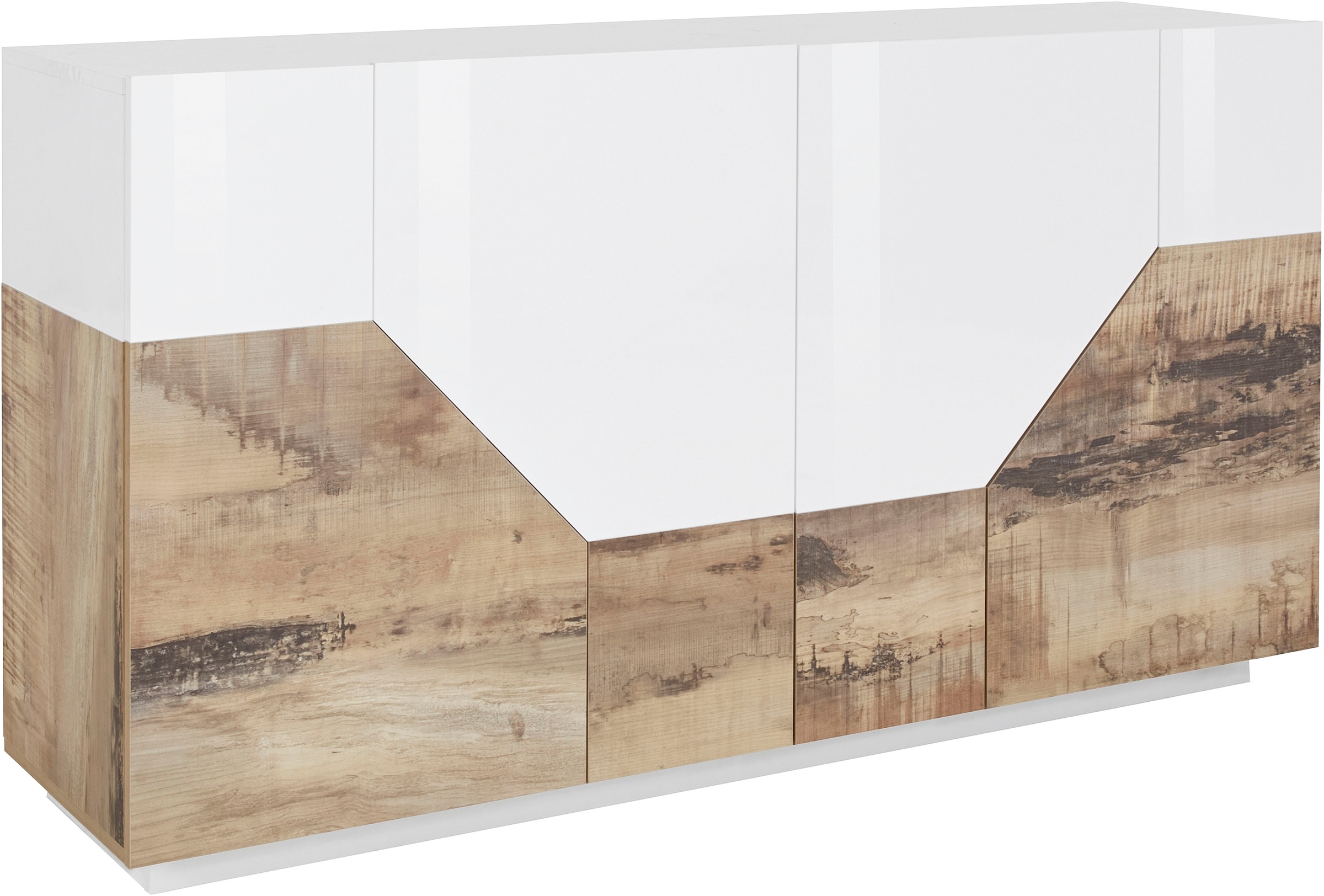 INOSIGN Sideboard »ALIEN-Kommode, Schrank, Anrichte mit 4 Türen und 4 Fächern«, Sideboard Breite ca. 160 cm "100 % Made in Italy"
