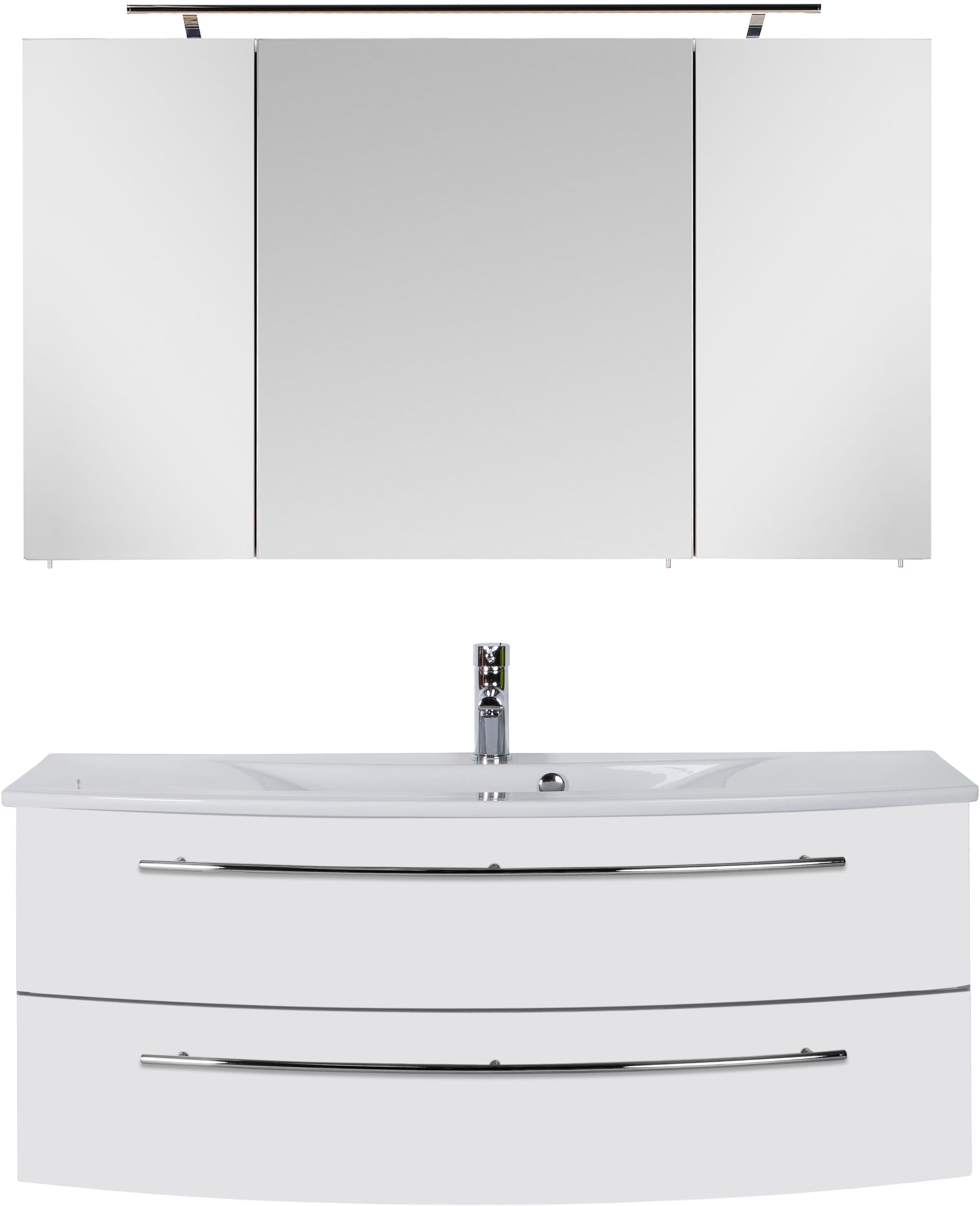 Saphir Badmöbel-Set "3040" 2 Stk. tlg., Breite 120 cm günstig online kaufen