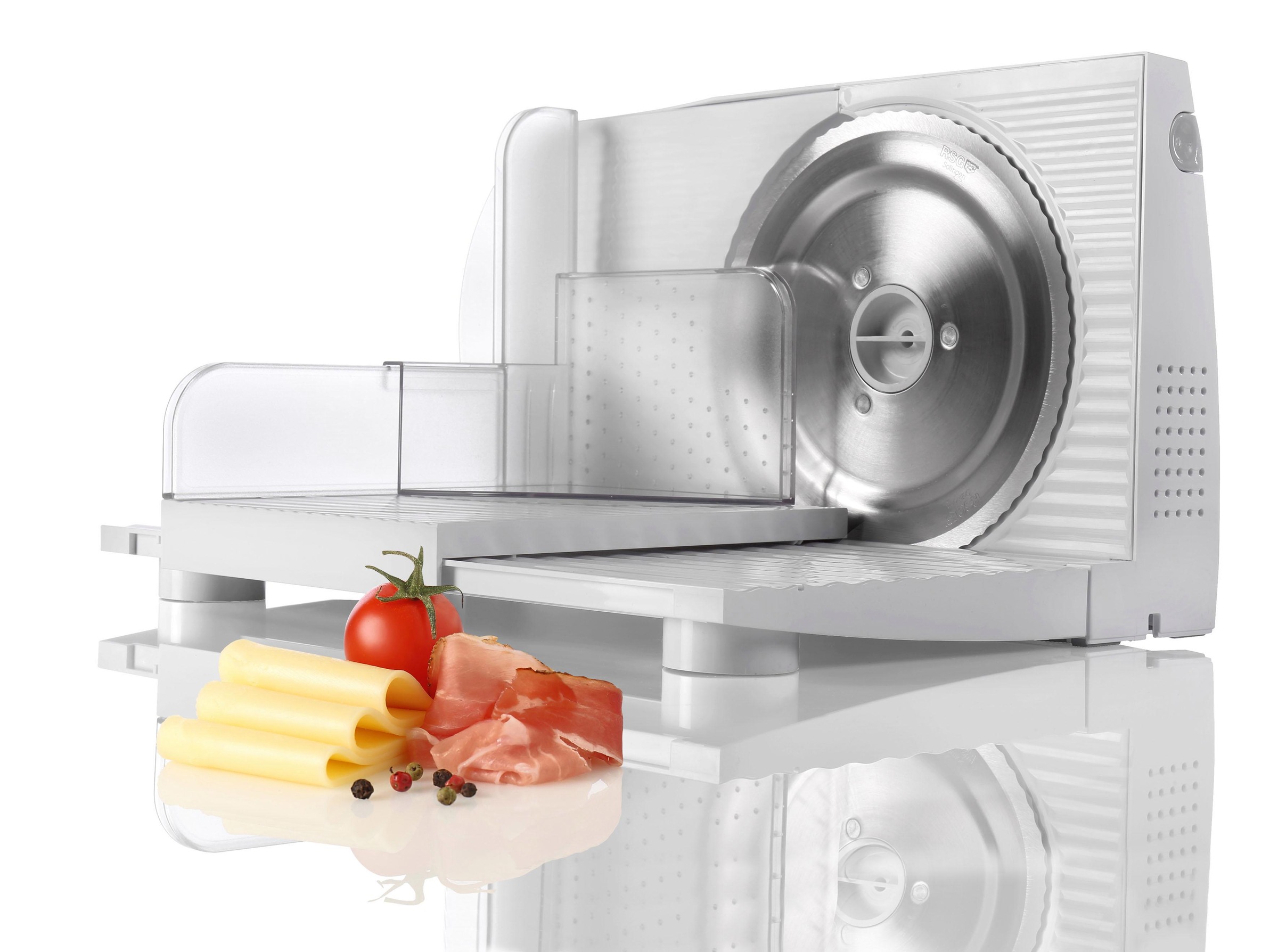 GORENJE Allesschneider "R 401 W", B:33cm H:19,5cm T:10,2cm, weiß, Allesschneider