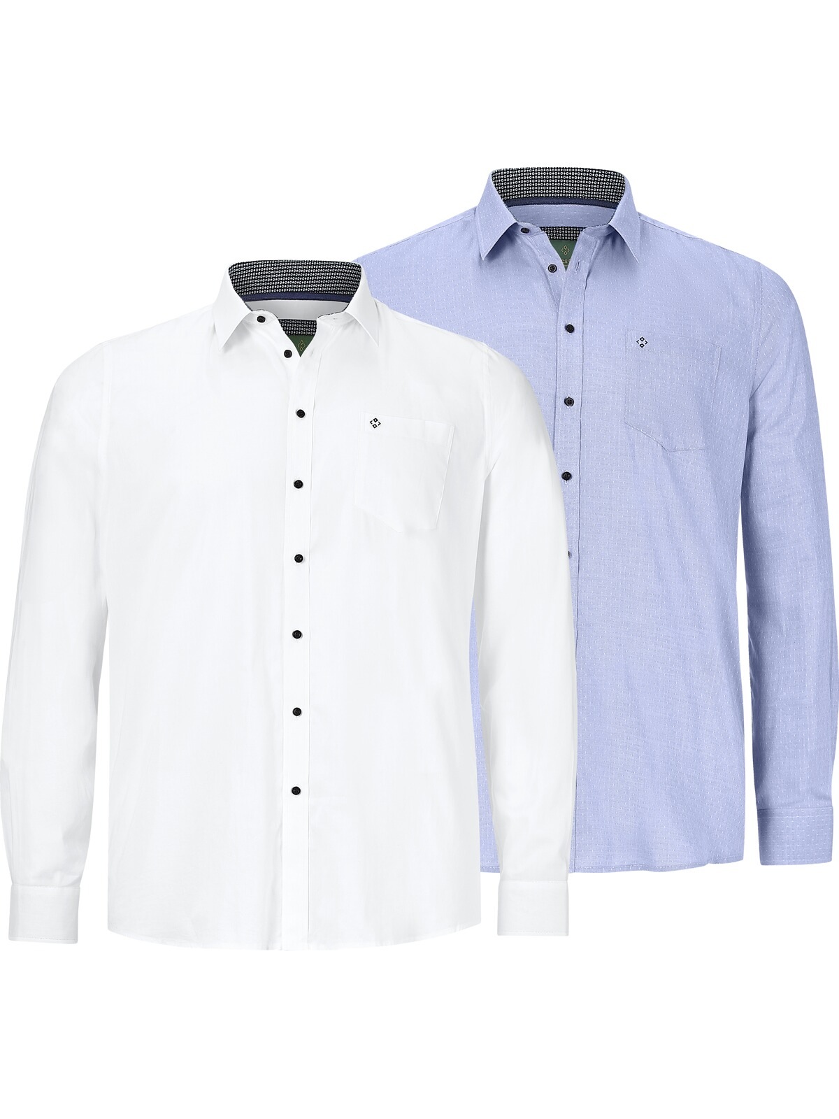 Thumbnail - Charles Colby Langarmhemd "Doppelpack Hemd DUKE LESTER"