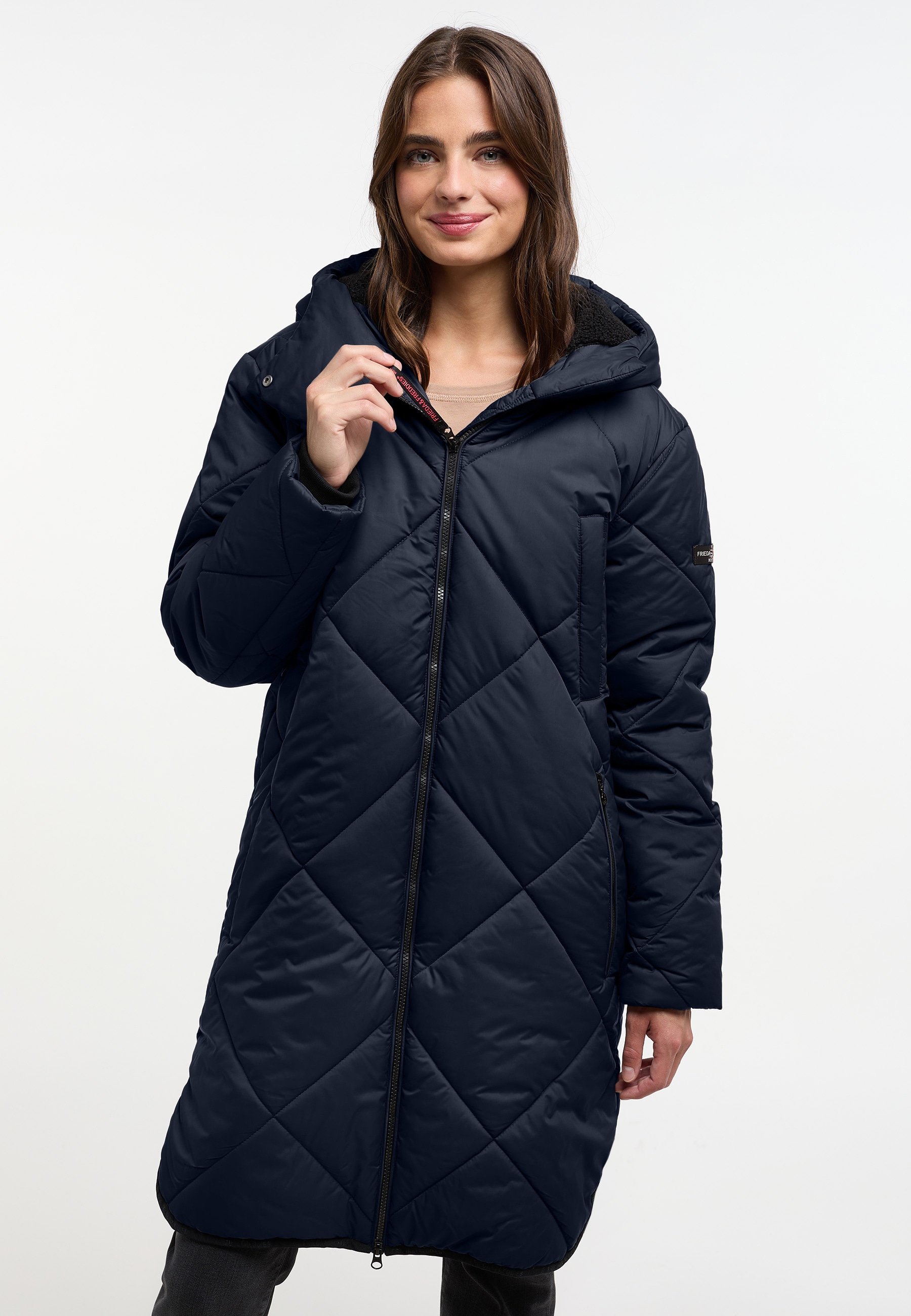 Frieda & Freddies Wintermantel "Padding Coat / Richelle", mit dezenten Farbdetails